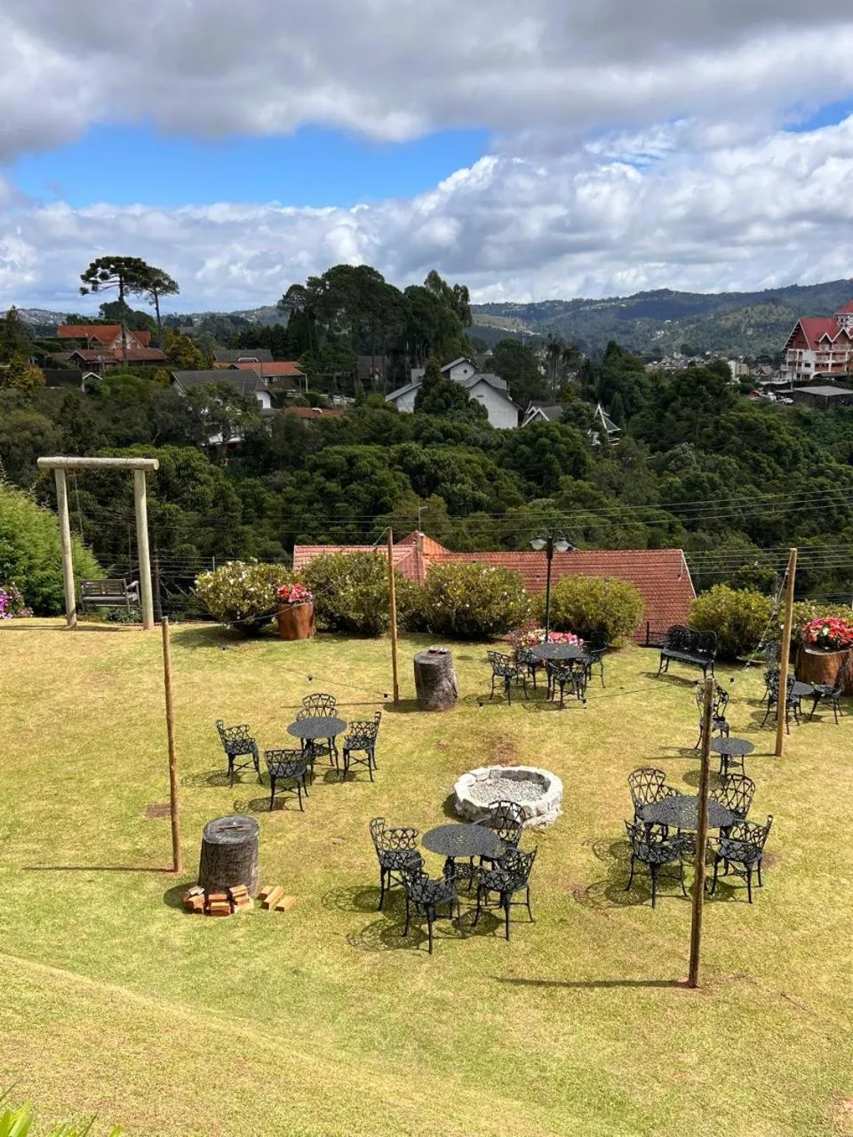 Garden view in Hotel Pousada Bella Locanda