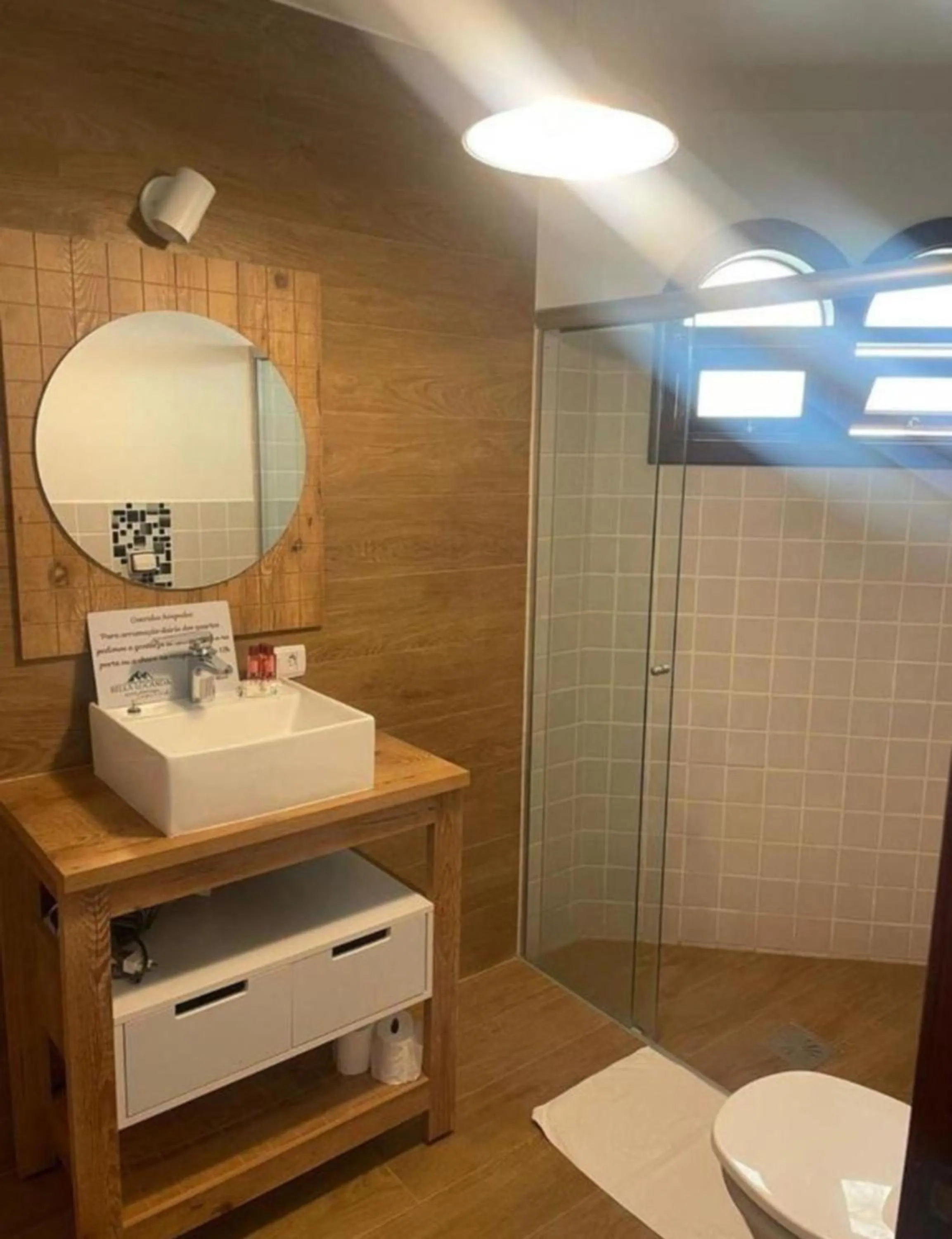 Bathroom in Hotel Pousada Bella Locanda