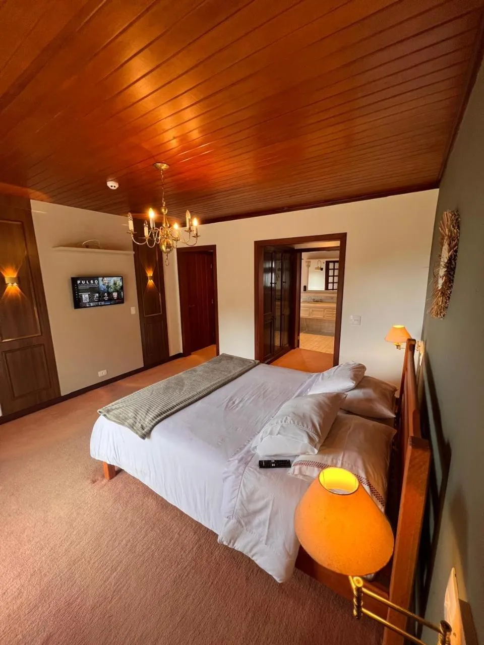 Photo of the whole room, Bed in Hotel Pousada Bella Locanda