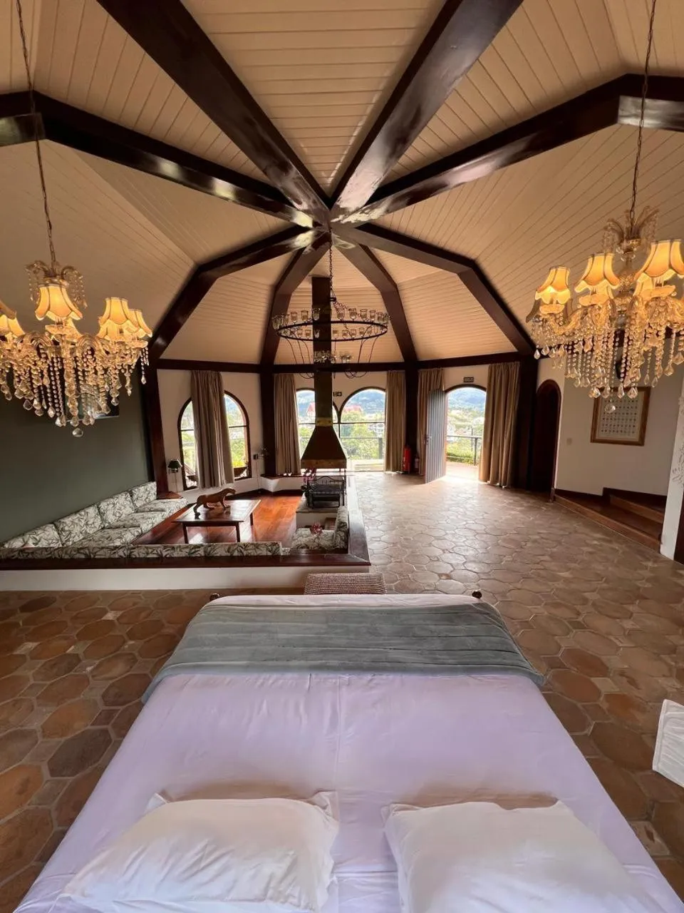 Photo of the whole room, Bed in Hotel Pousada Bella Locanda