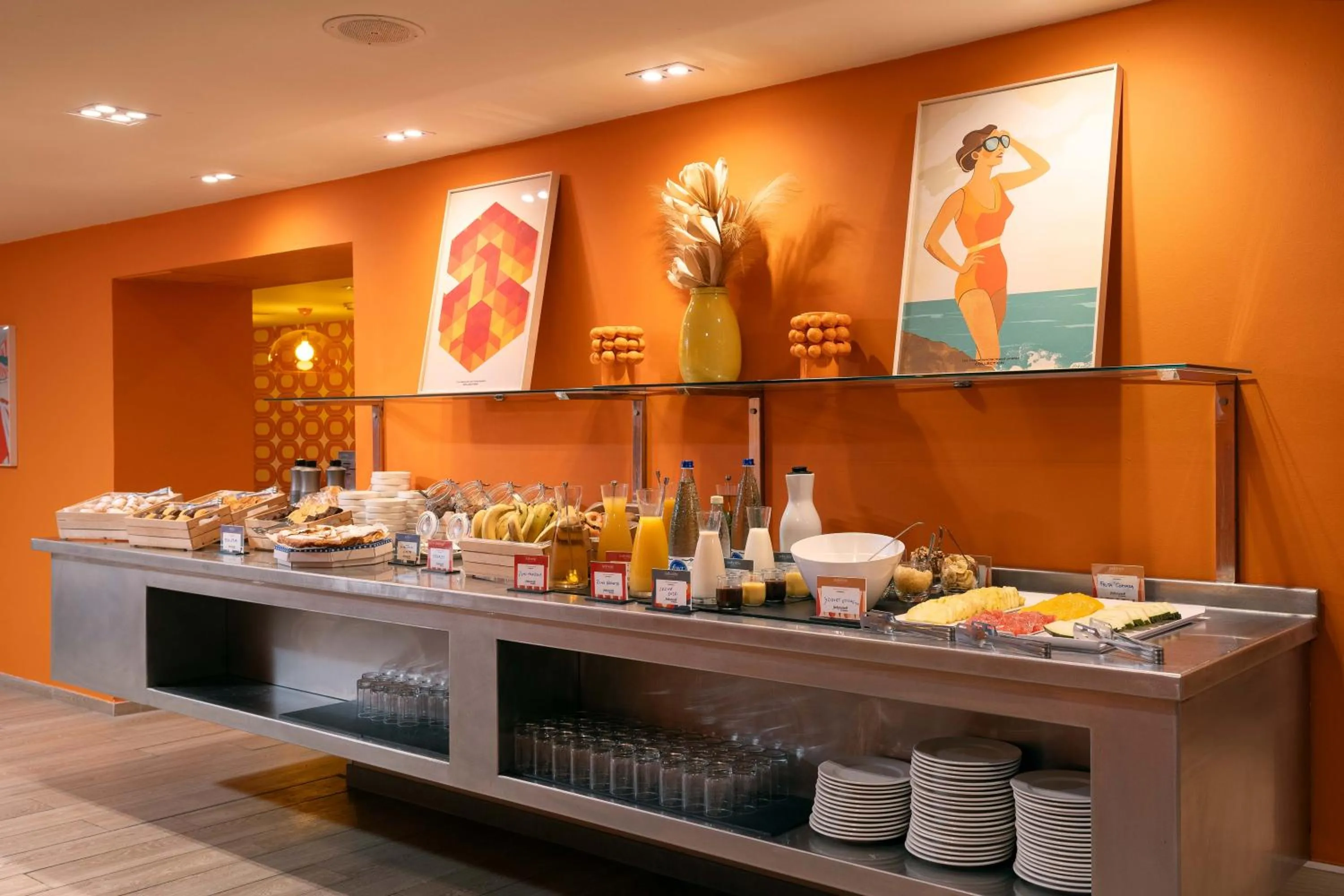 Buffet breakfast in Hesperia Mallorca