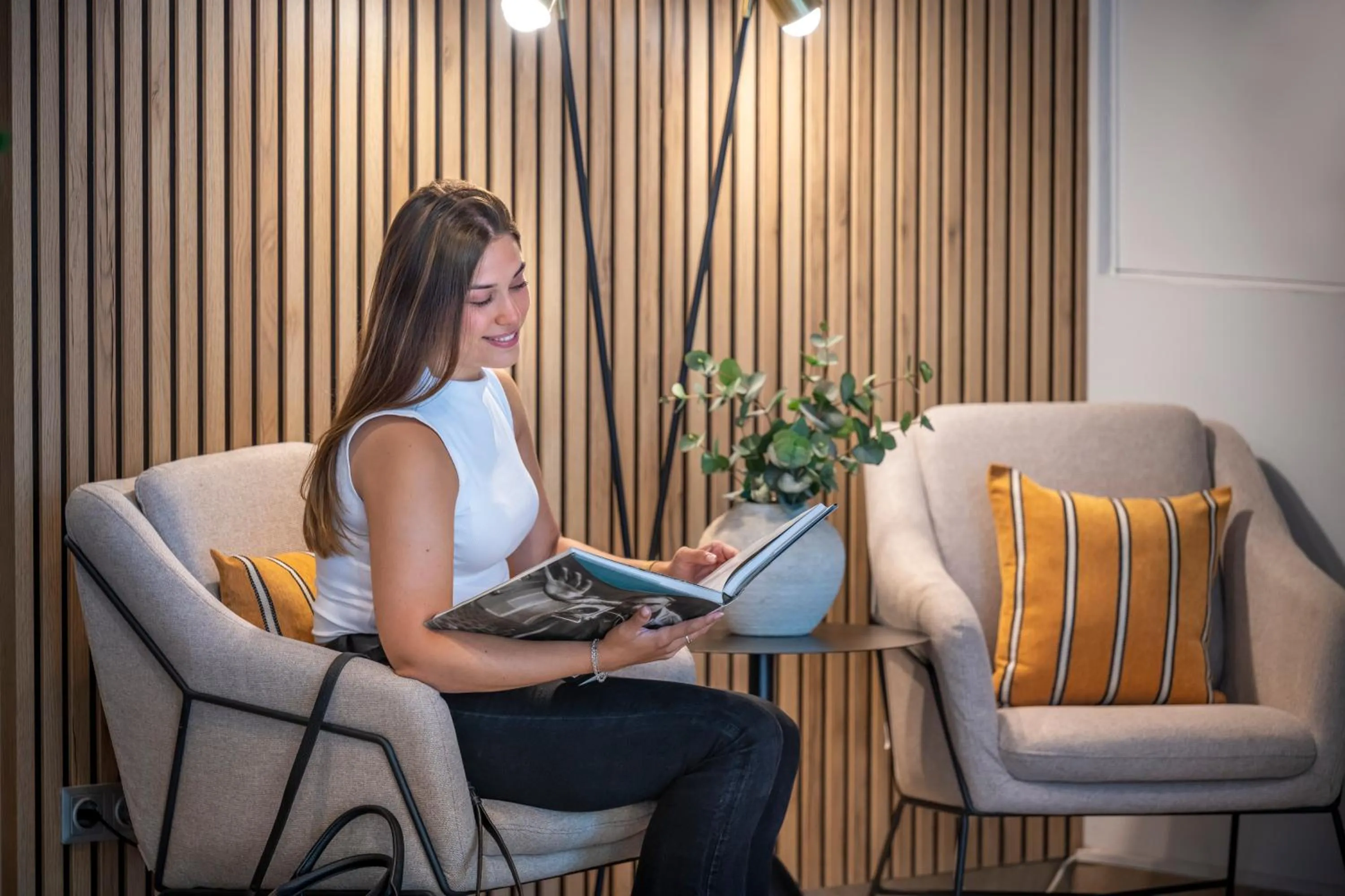 Lobby or reception in Hotel SERHS Del Port