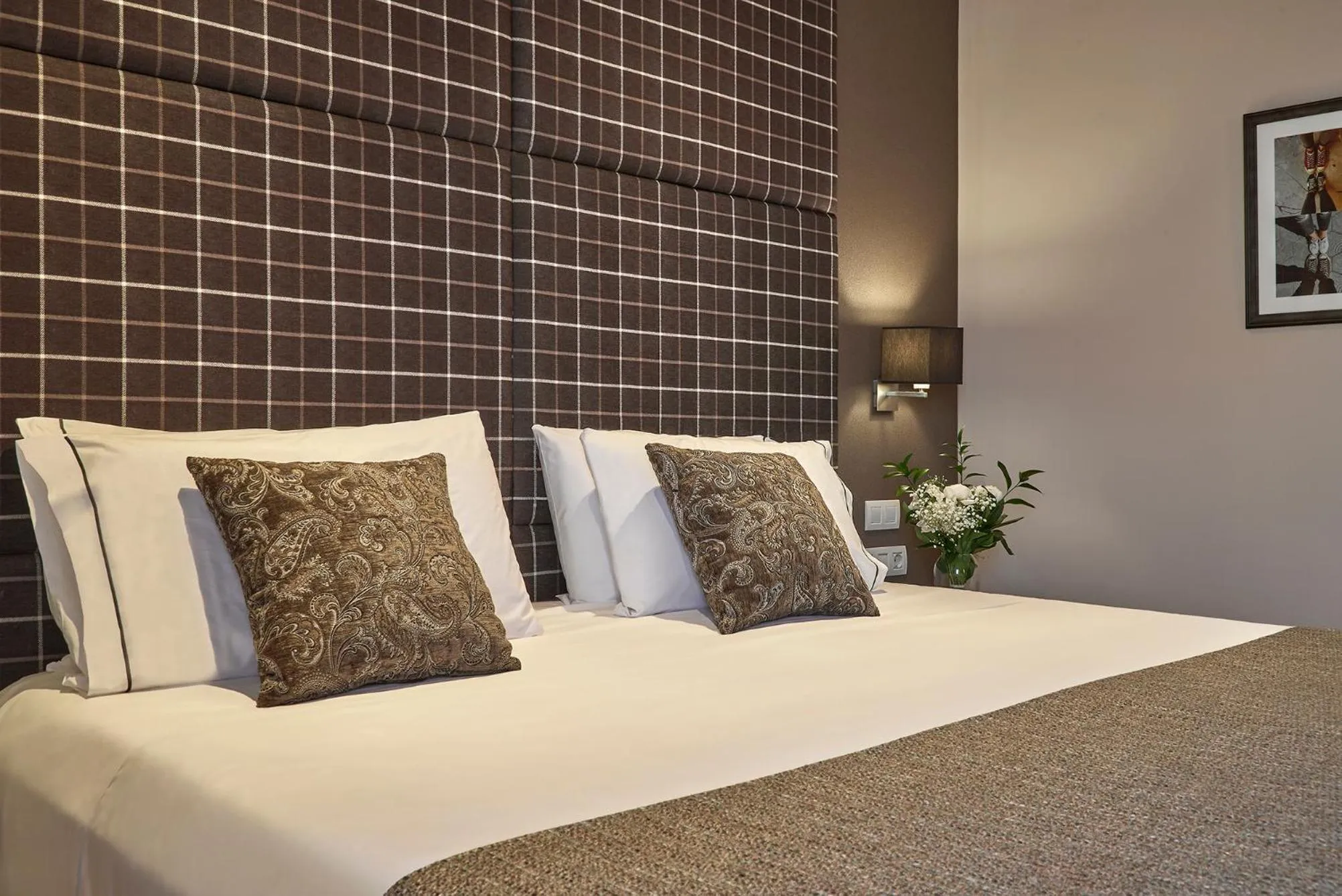 Bedroom, Bed in Hesperia Barcelona Barri Gòtic