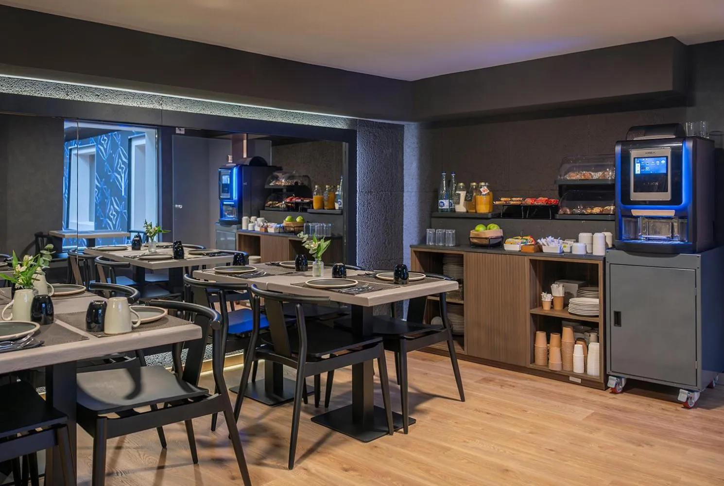 Breakfast in Hesperia Barcelona Barri Gòtic