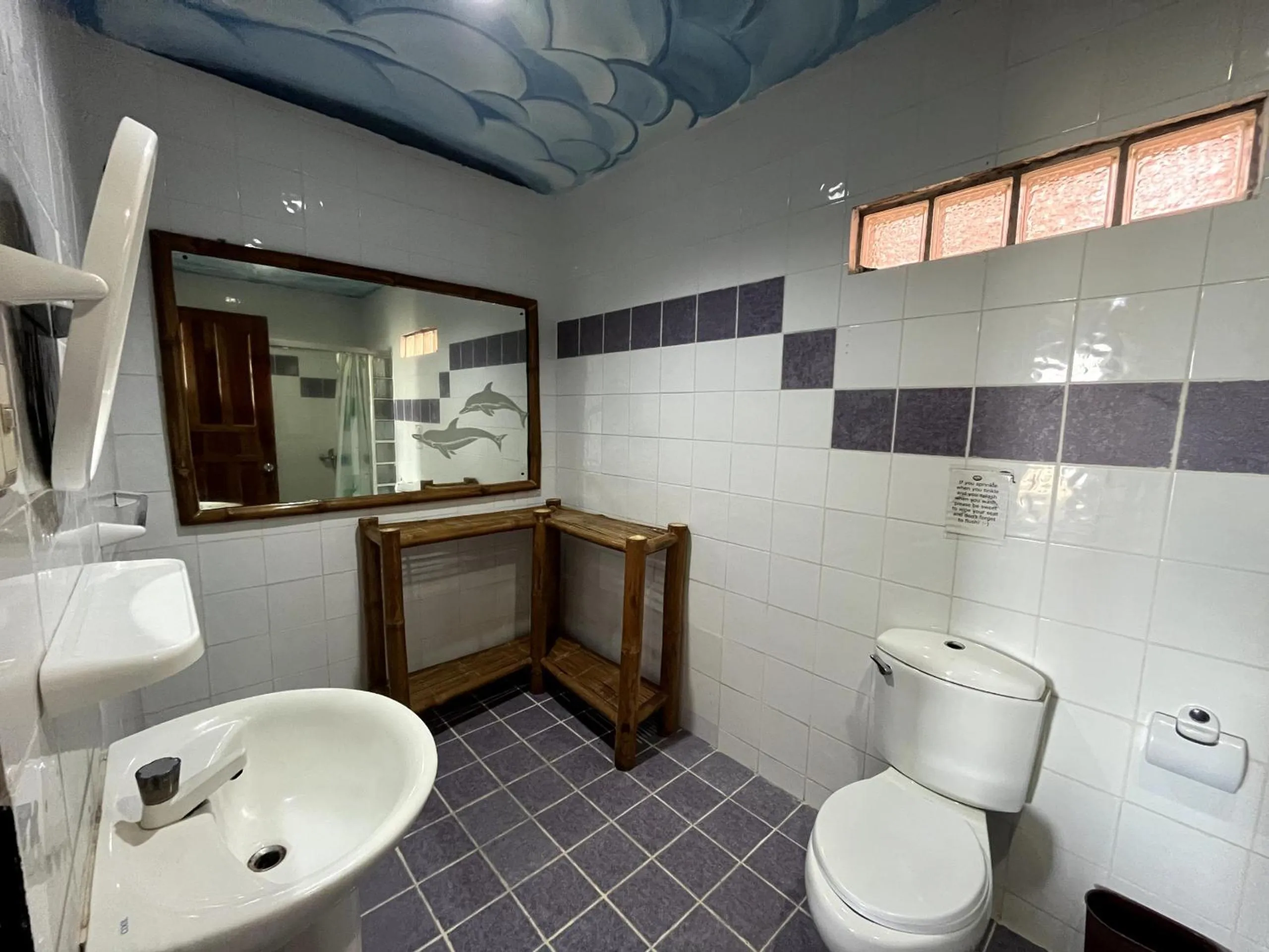 Toilet in Ocean Bay Beach Resort