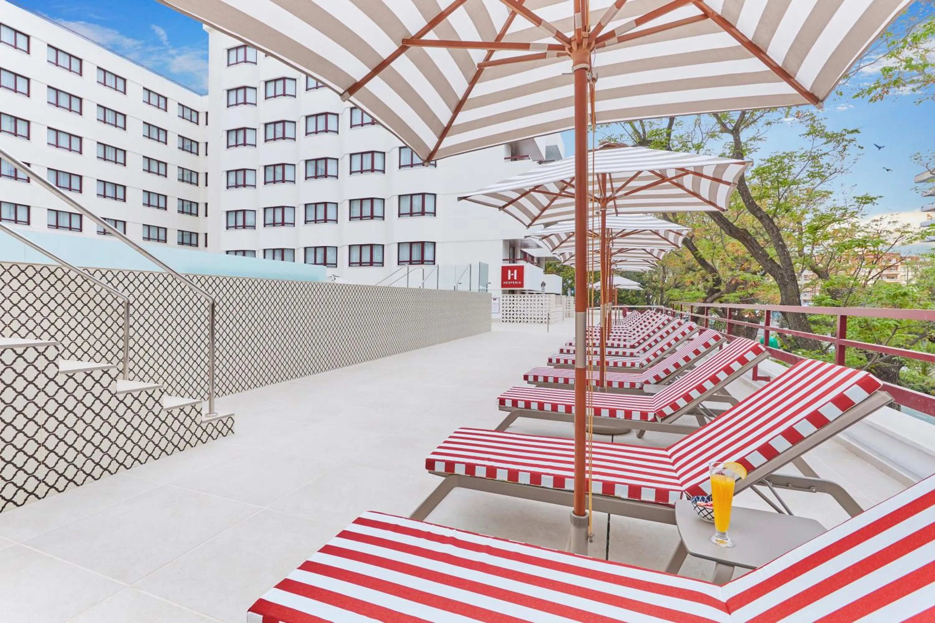 Balcony/Terrace in Hesperia Sevilla