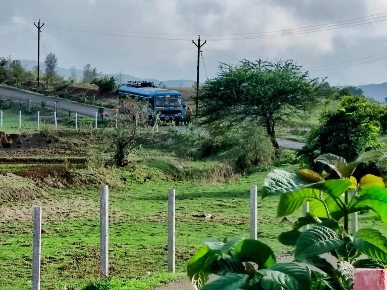 Street view in Club Shandilya- Cheerful 3BR villa in Nature Lap