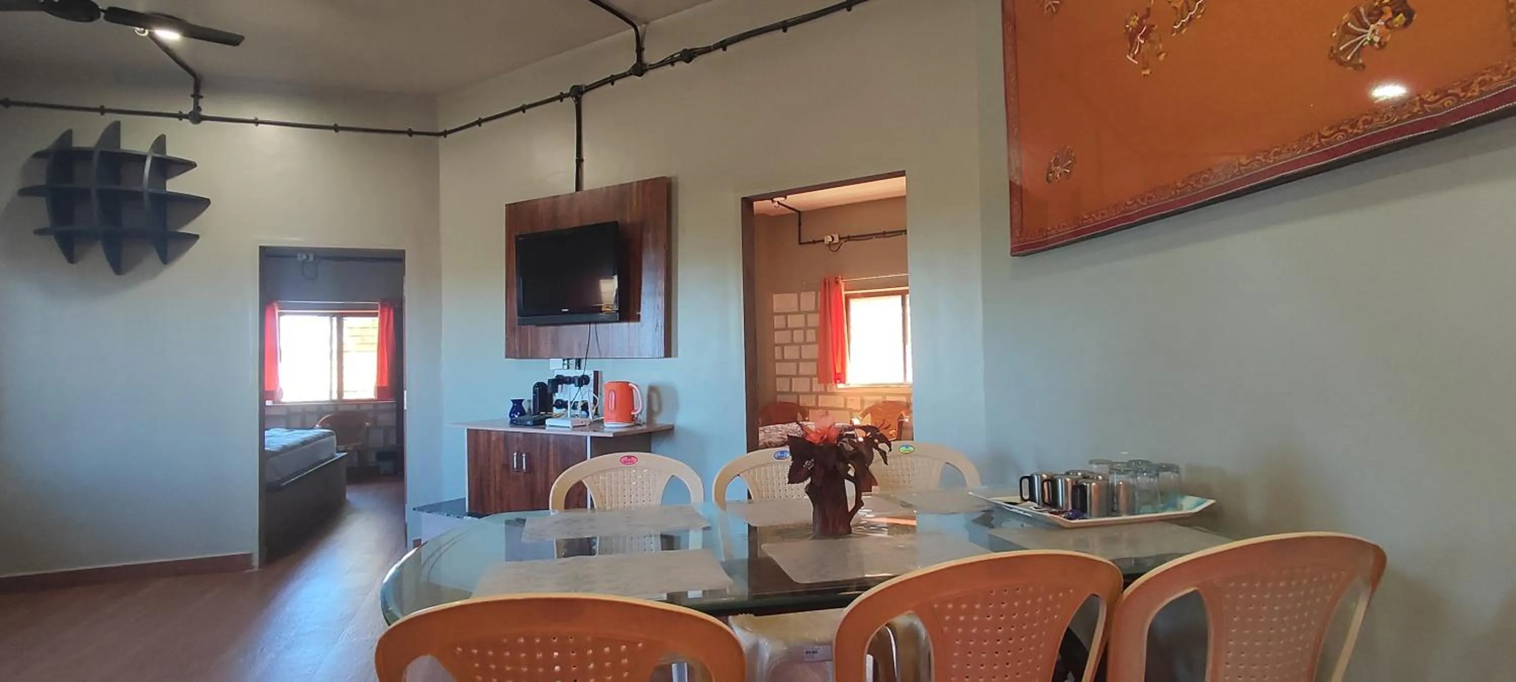 Property building in Club Shandilya- Cheerful 3BR villa in Nature Lap