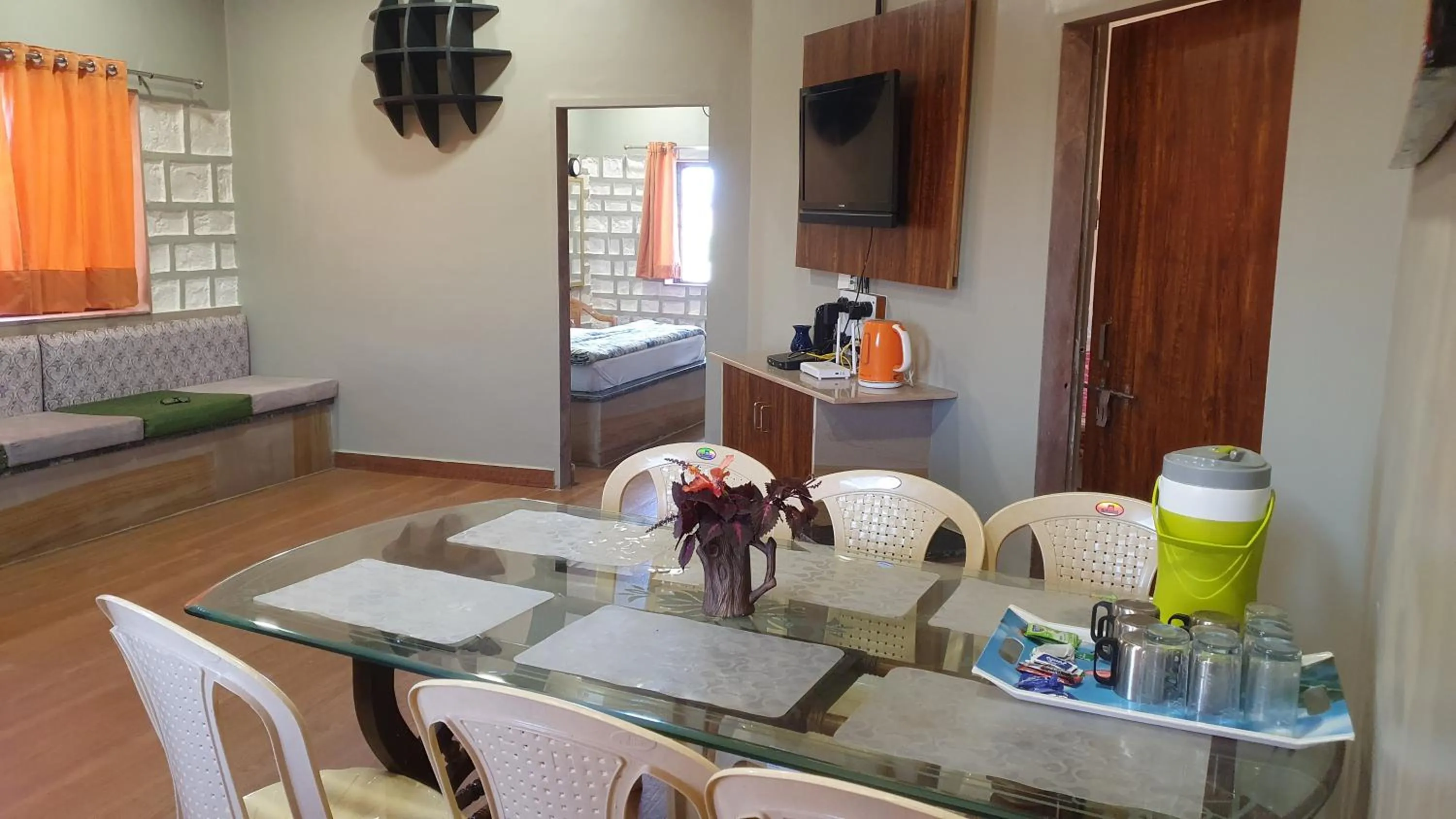 Property building in Club Shandilya- Cheerful 3BR villa in Nature Lap