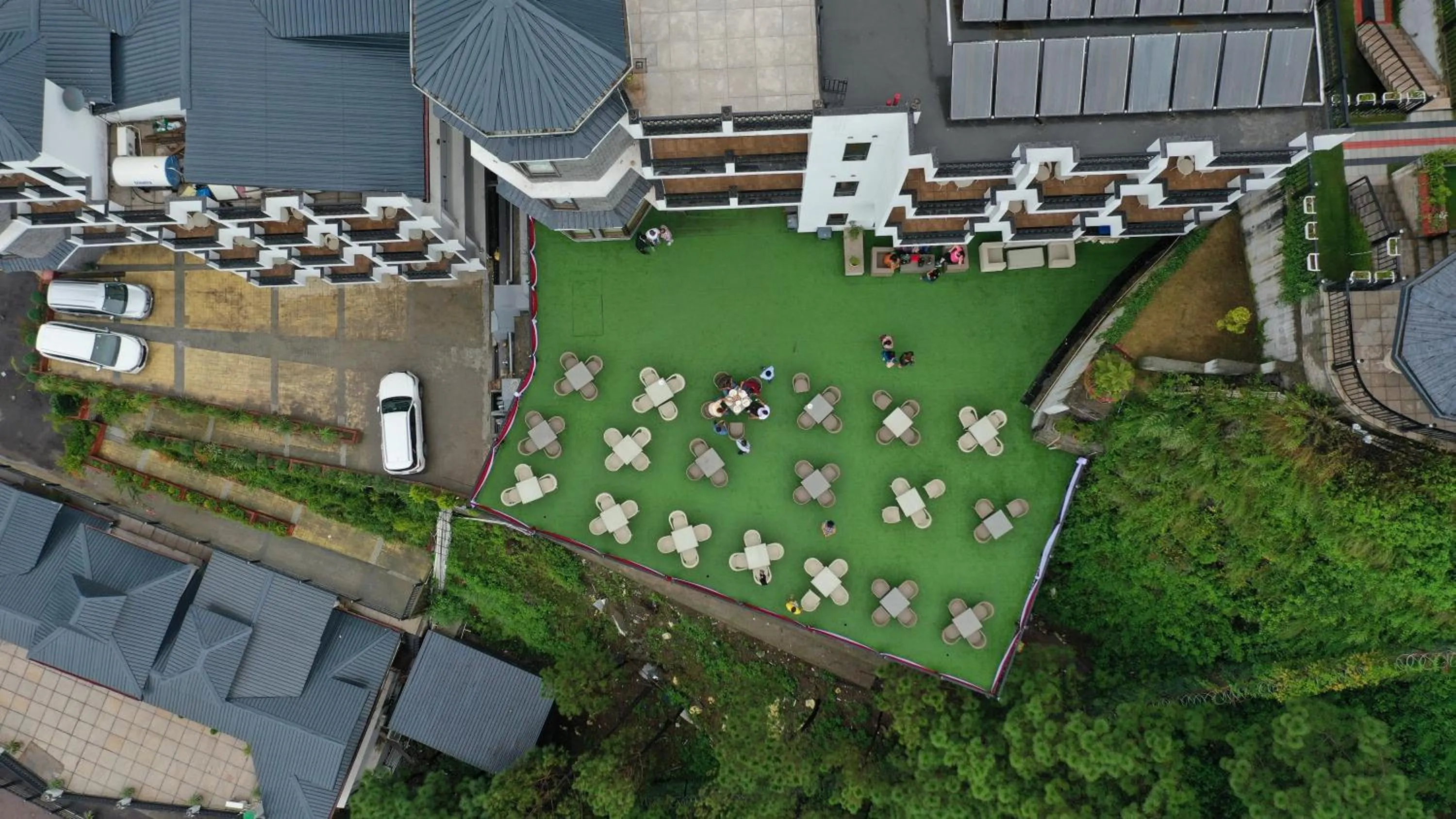 Balcony/Terrace in Rosetum Kasauli