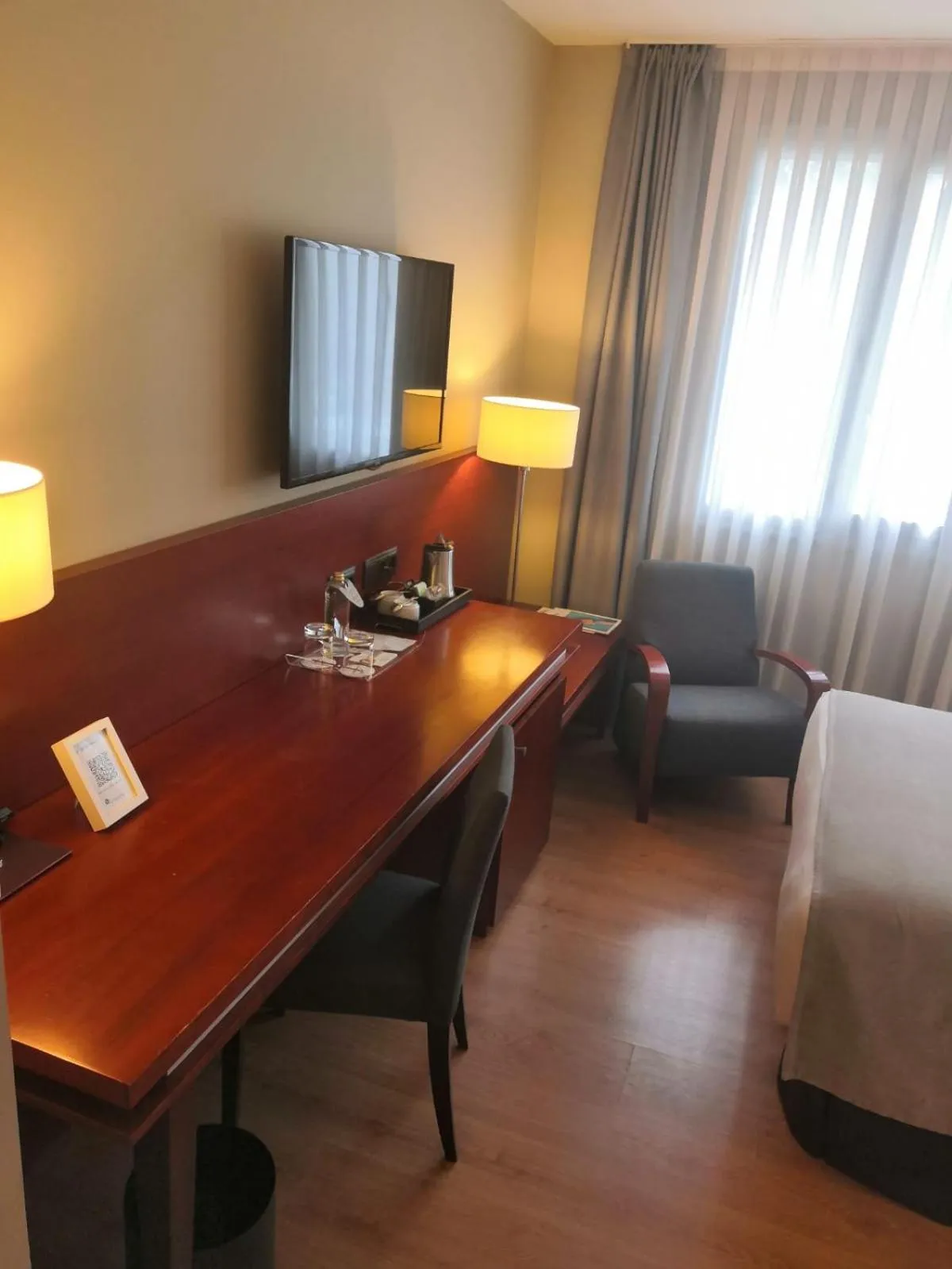 Bedroom, Bed in Abba Euskalduna Hotel