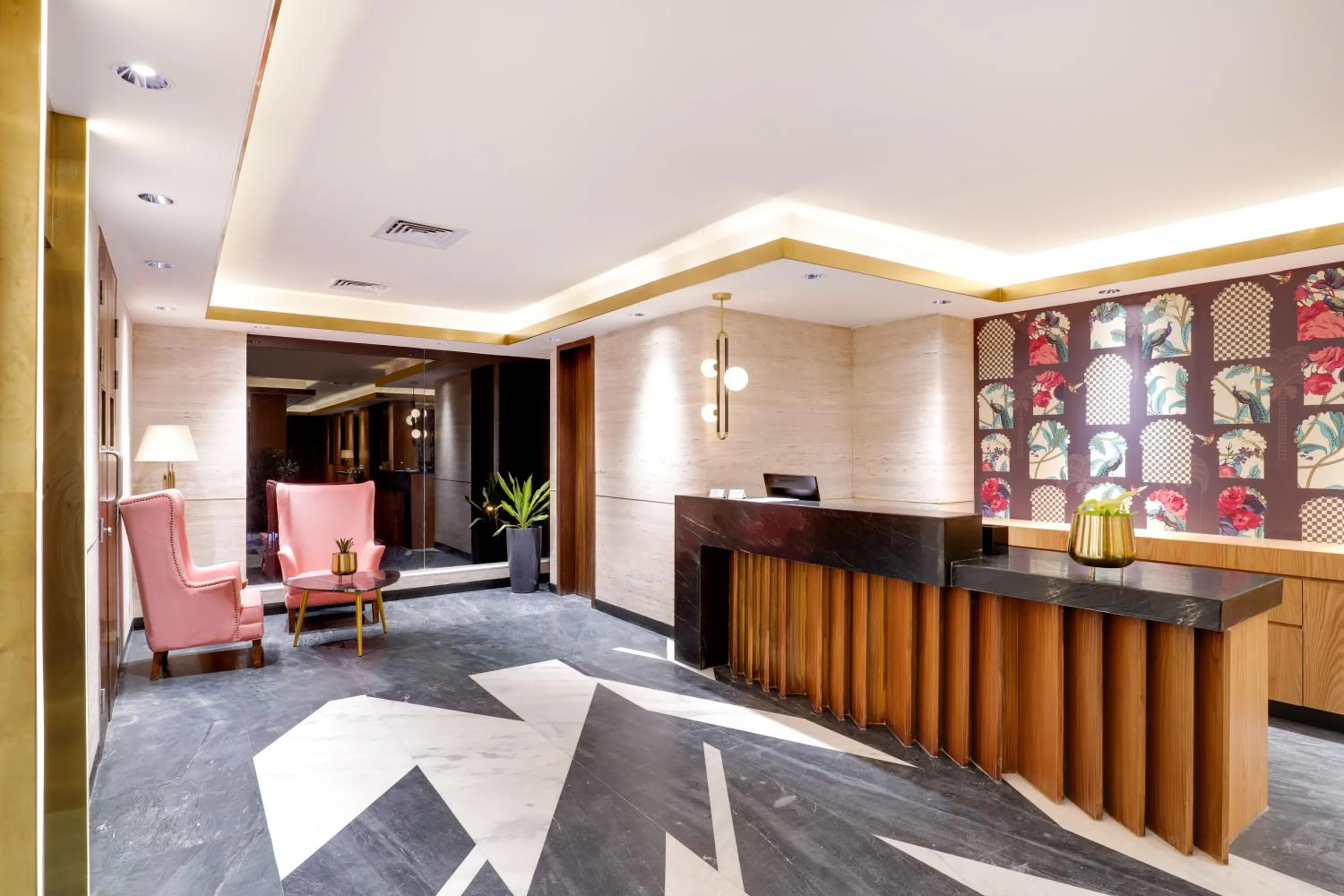 Lobby or reception in Keys Lite by Lemon Tree Hotels, Urban Square, Udaipur