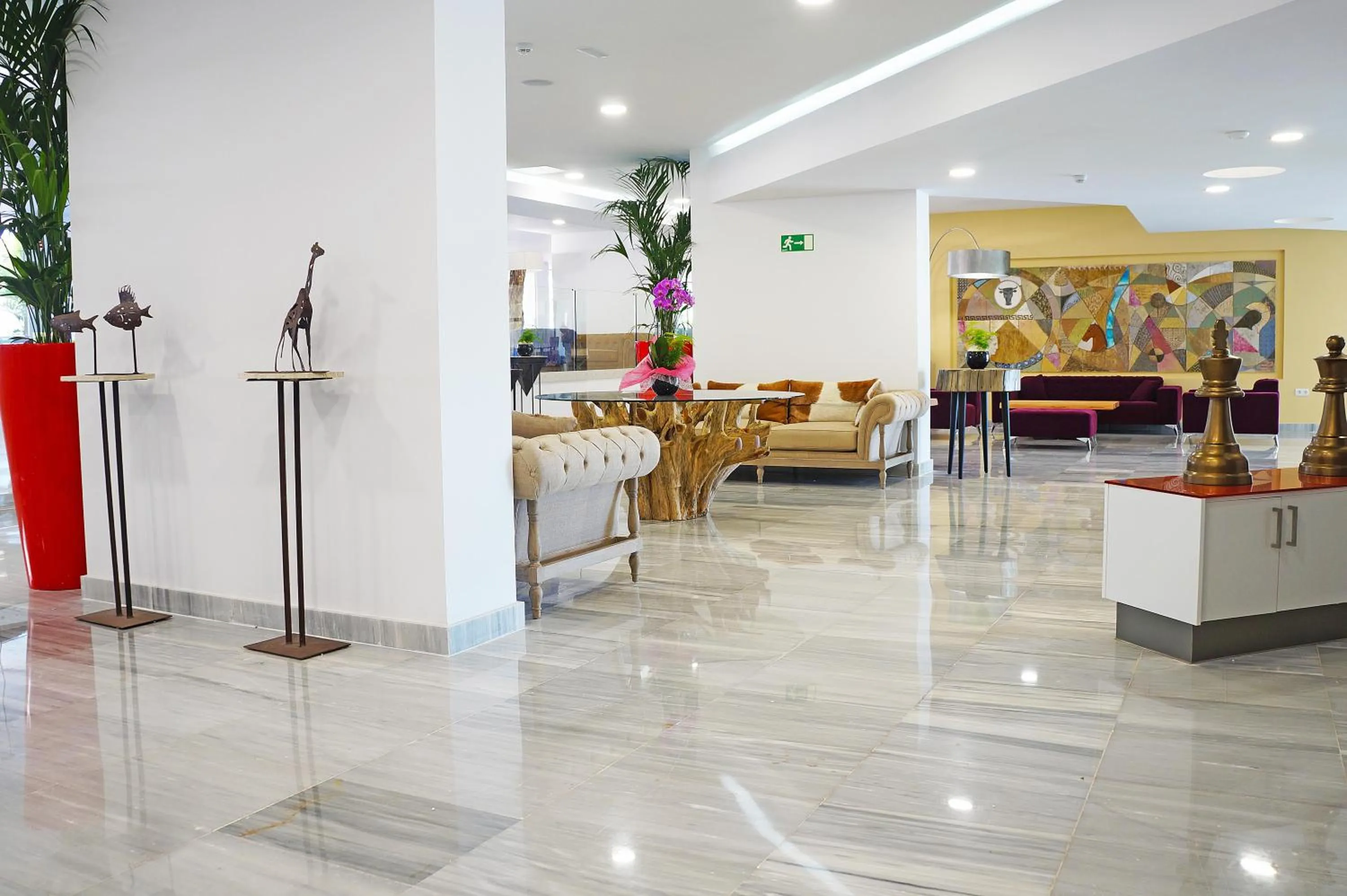 Lobby or reception in Alexandre Troya