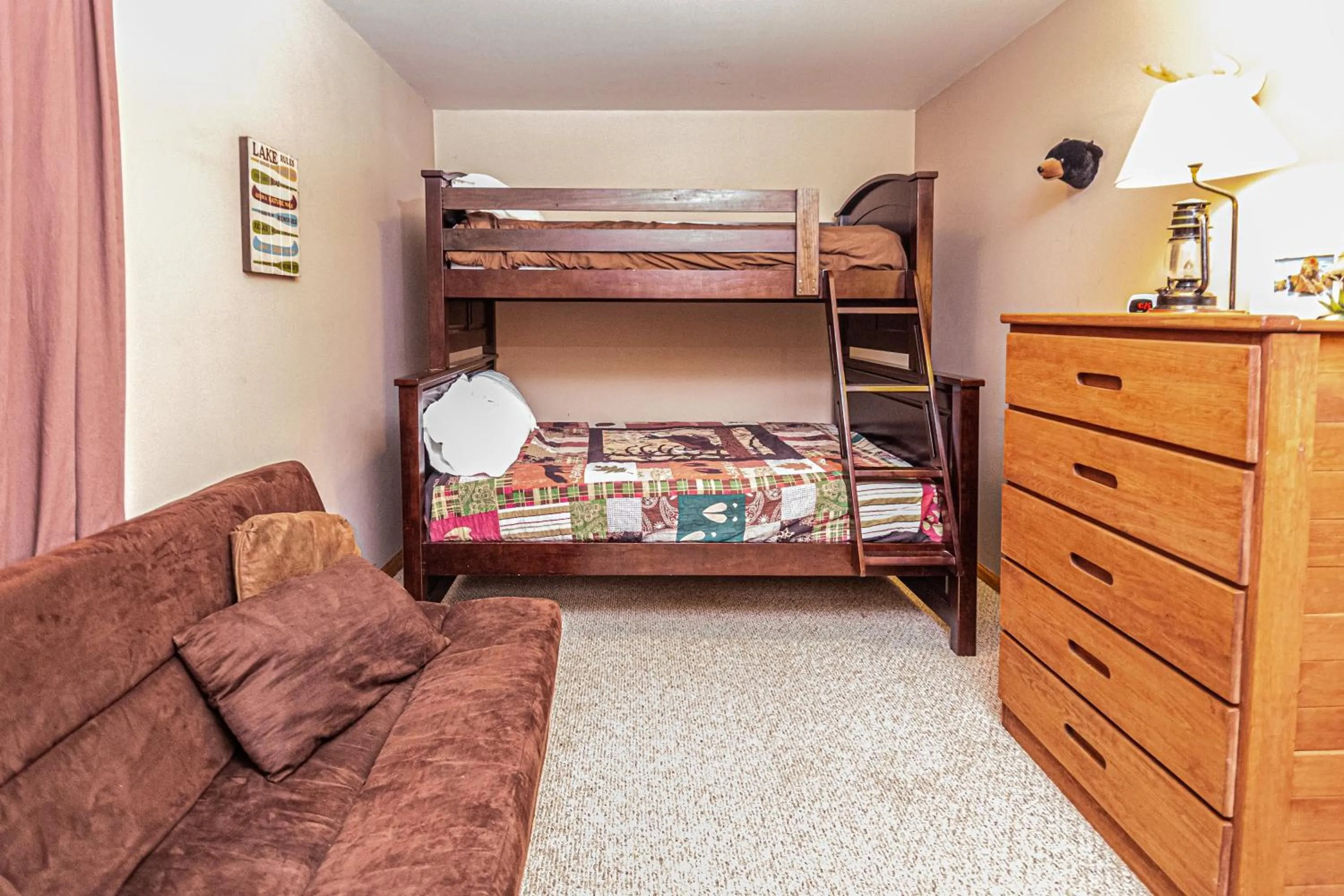 Bed in Rocky Adventures