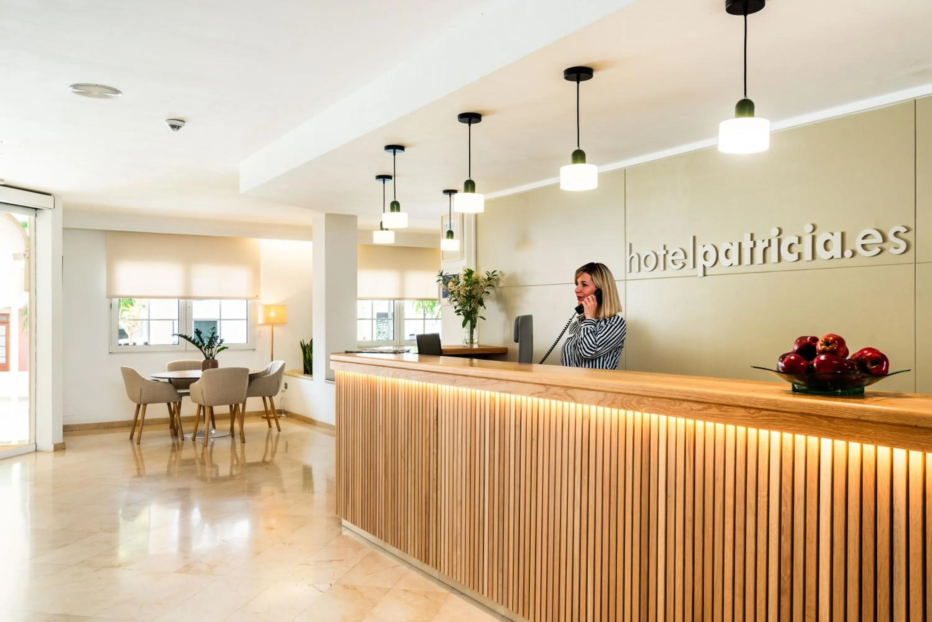 Lobby or reception in Hotel Patricia Menorca