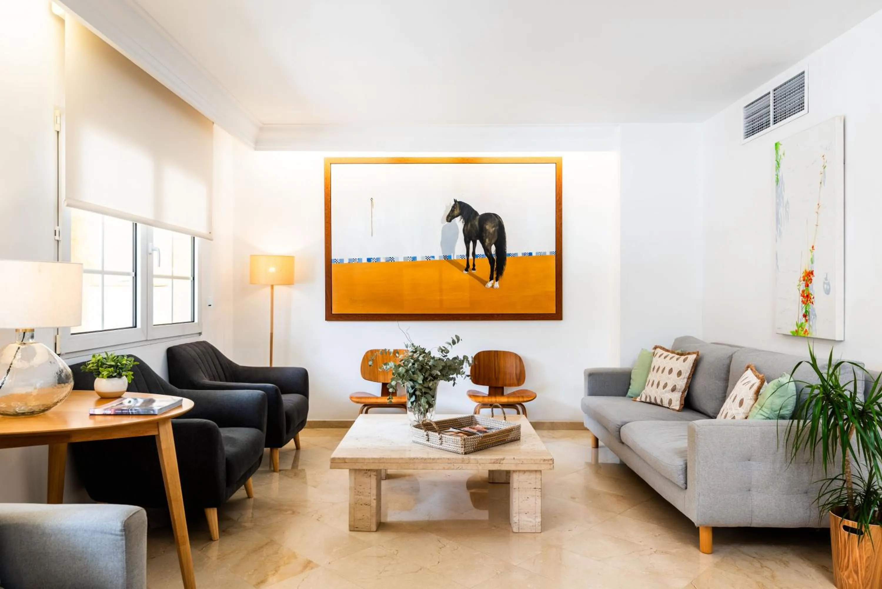 Living room in Hotel Patricia Menorca