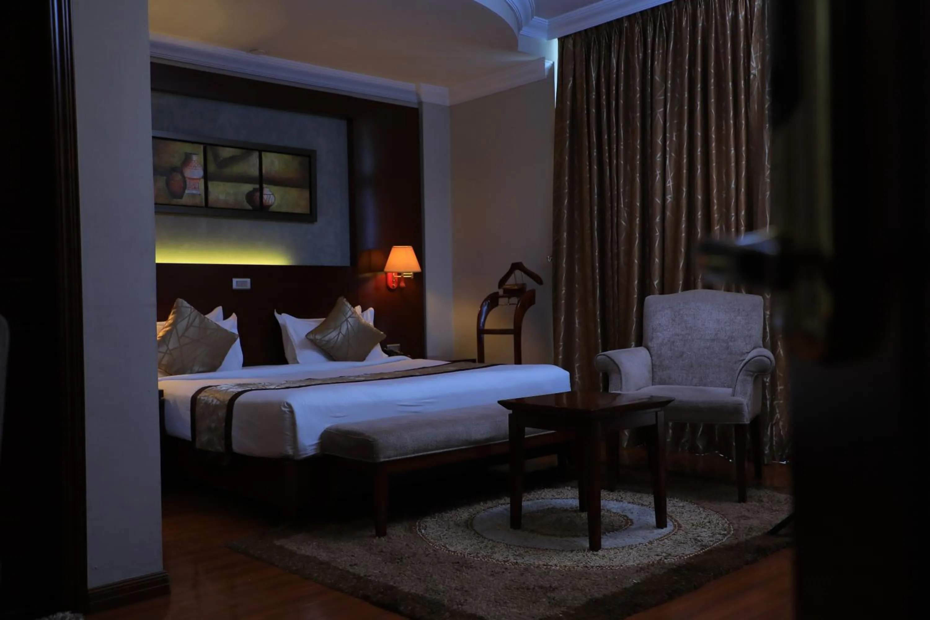 Bed in Sidra International Hotel