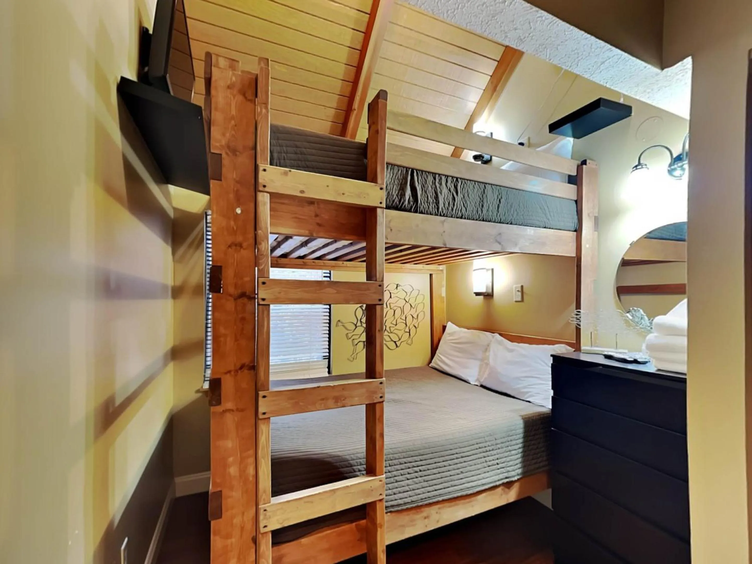 Bed in Loft of Luxury