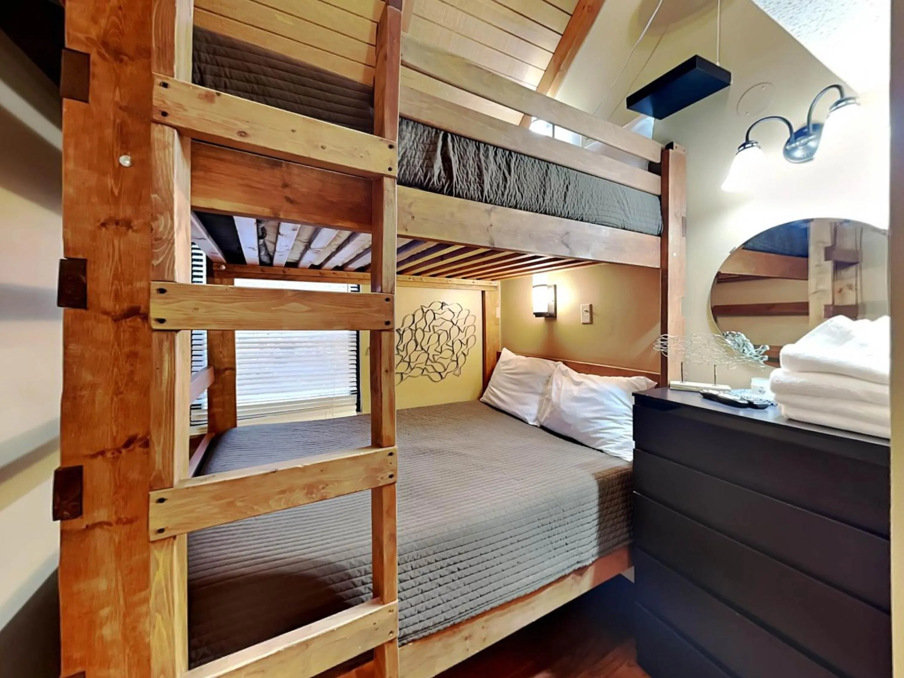 Bed in Loft of Luxury
