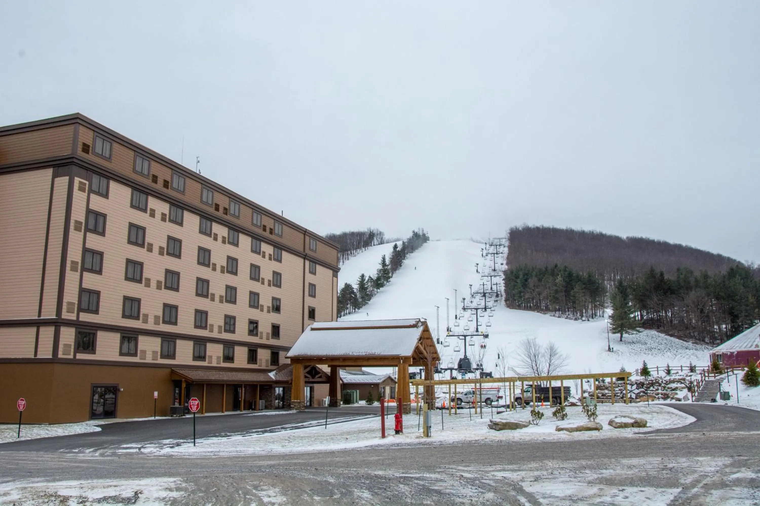 Property building in Marsh Run Cove