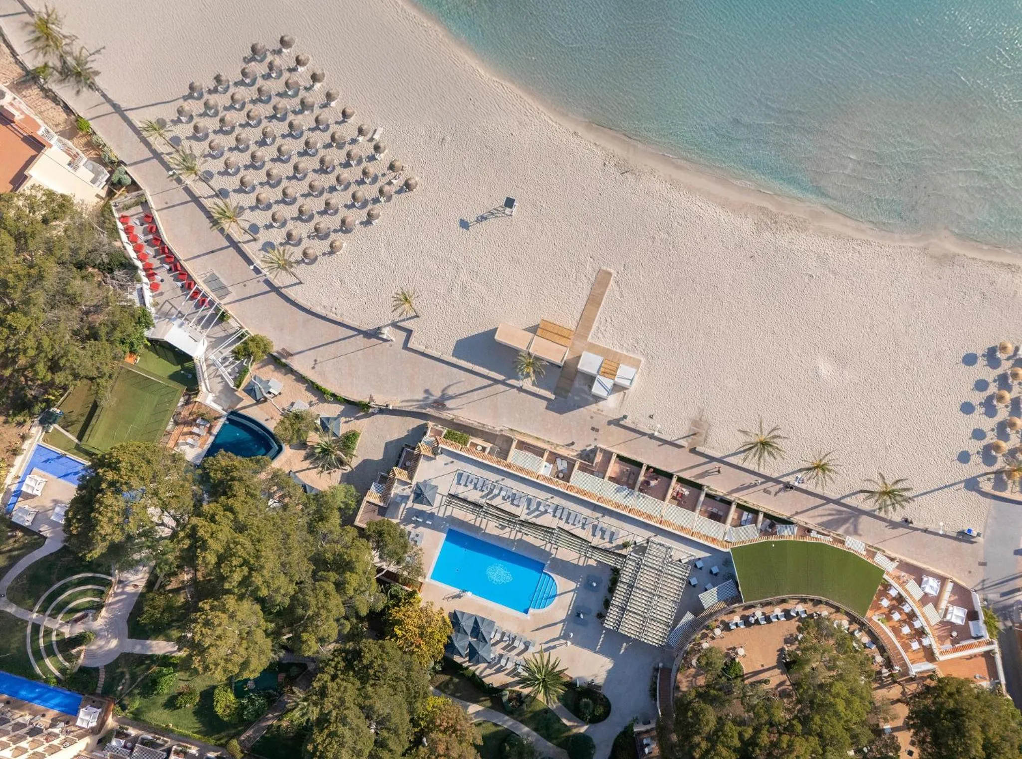 Bird's eye view in Secrets Mallorca Villamil Resort & Spa - Adults Only (+18)