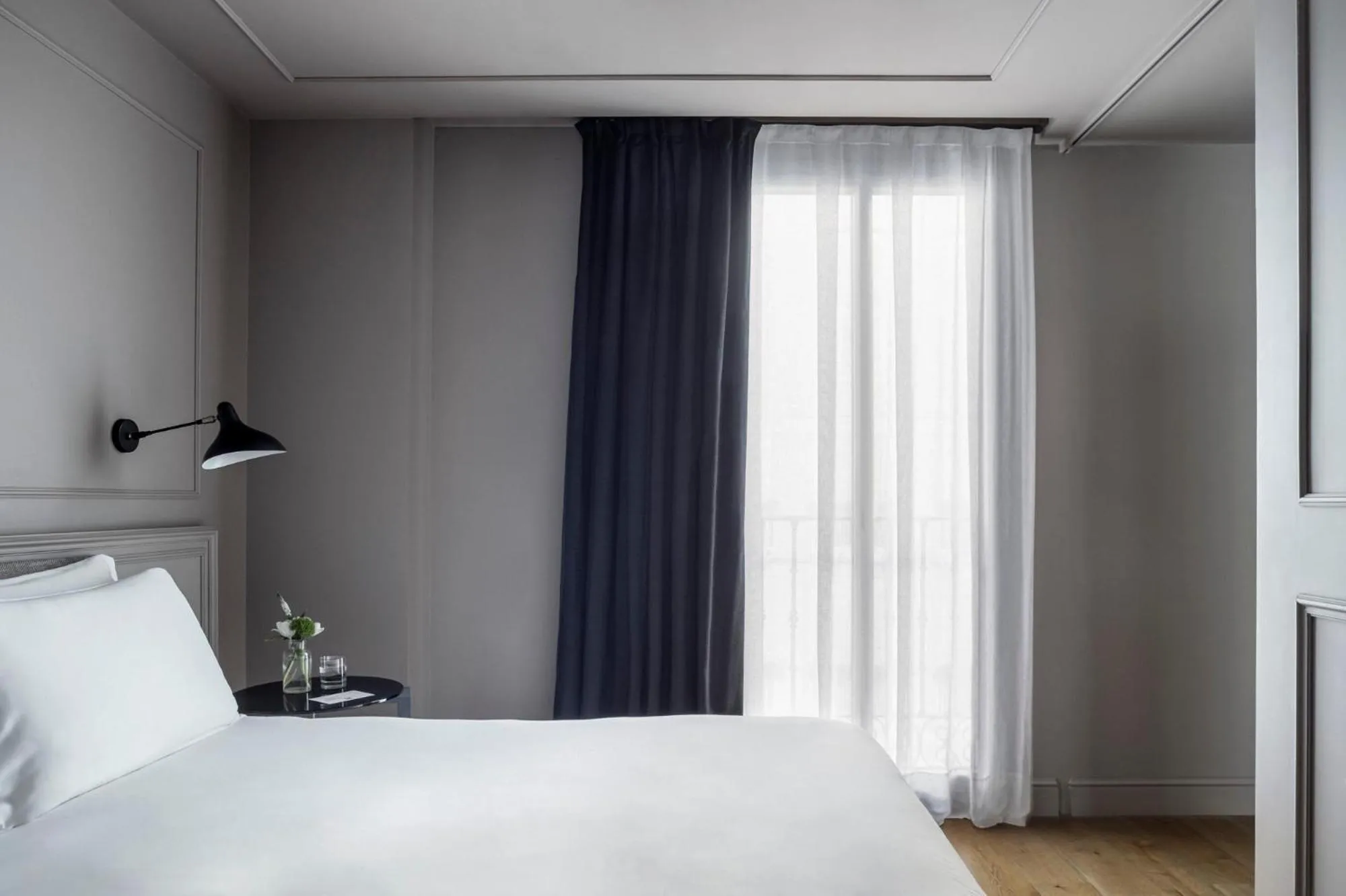 Bedroom, Bed in TÓTEM Madrid, a Small Luxury Hotel of the World