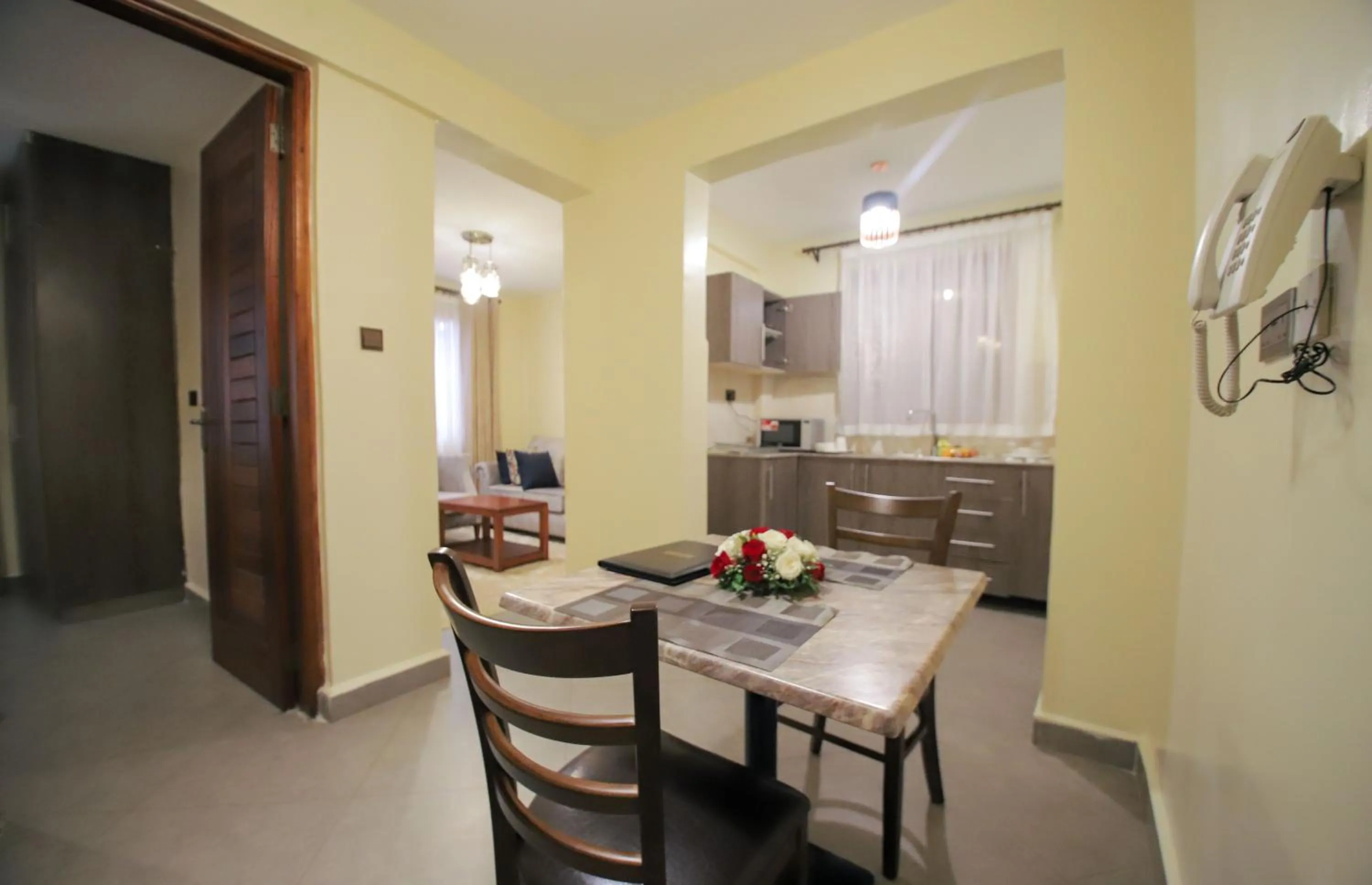 Kitchen or kitchenette in Lantern Serviced Apartments