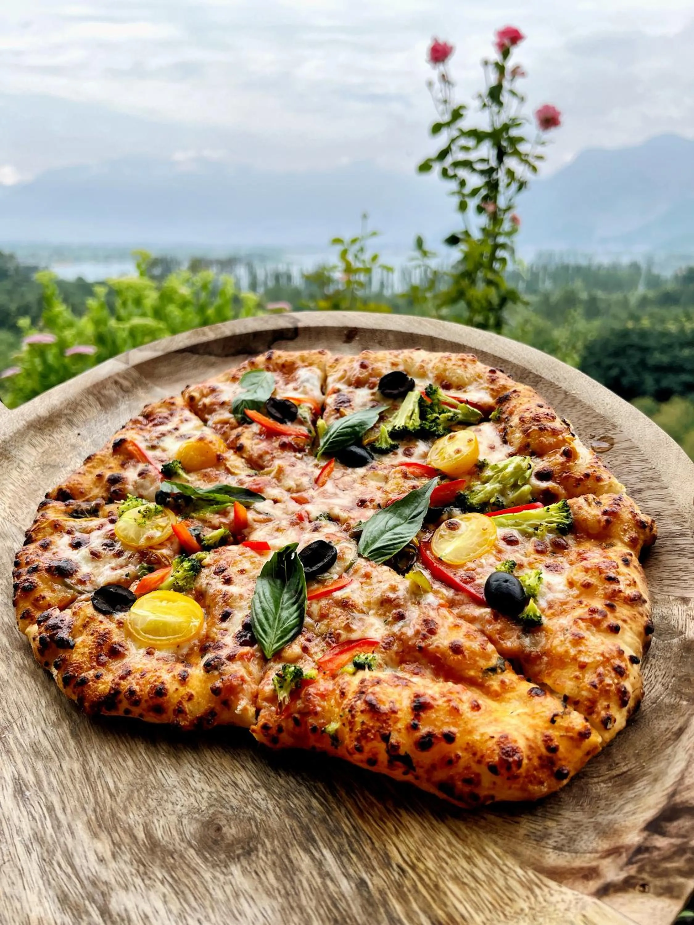 Natural landscape in Karan Mahal