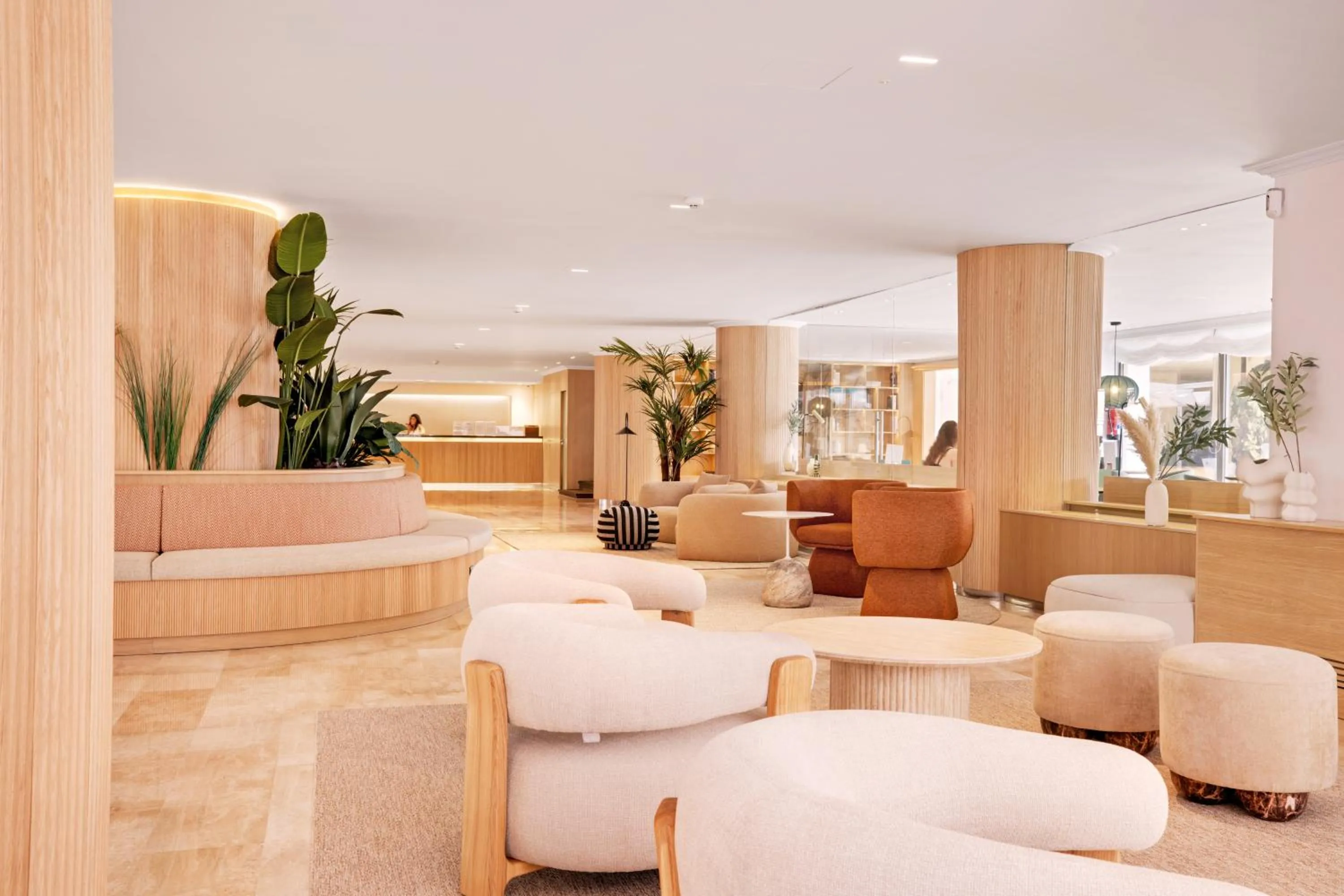 Seating area in Hotel Ipanema Beach