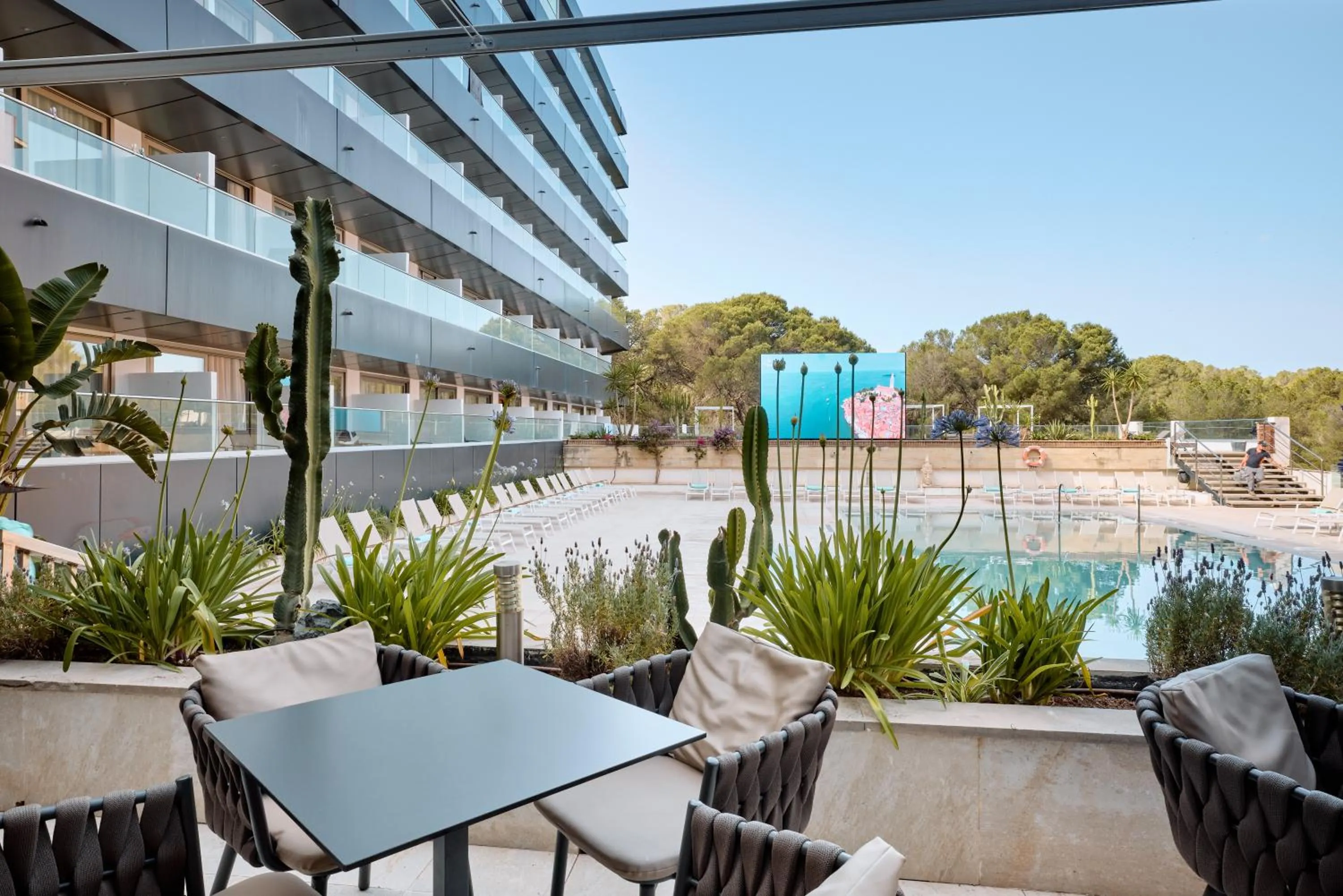 Balcony/Terrace in Hotel Ipanema Beach