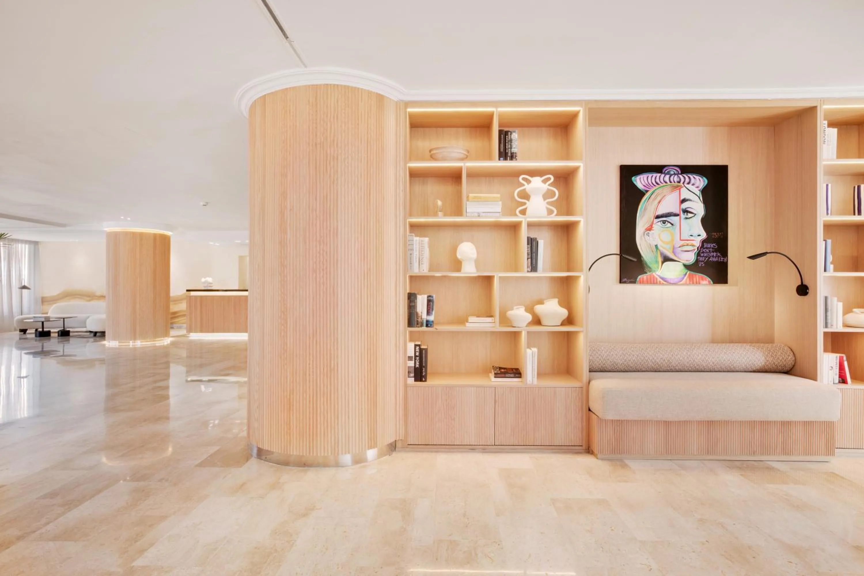 Seating area in Hotel Ipanema Beach