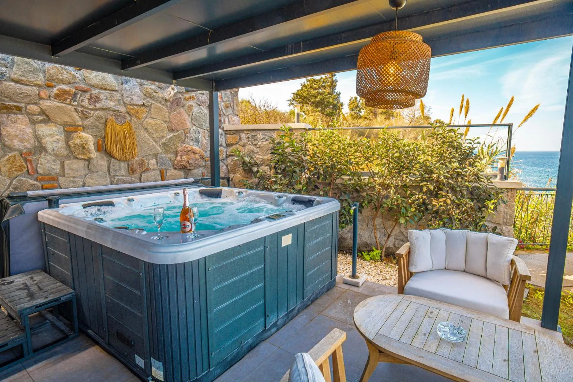 Patio in Çimentepe Residence Deluxe