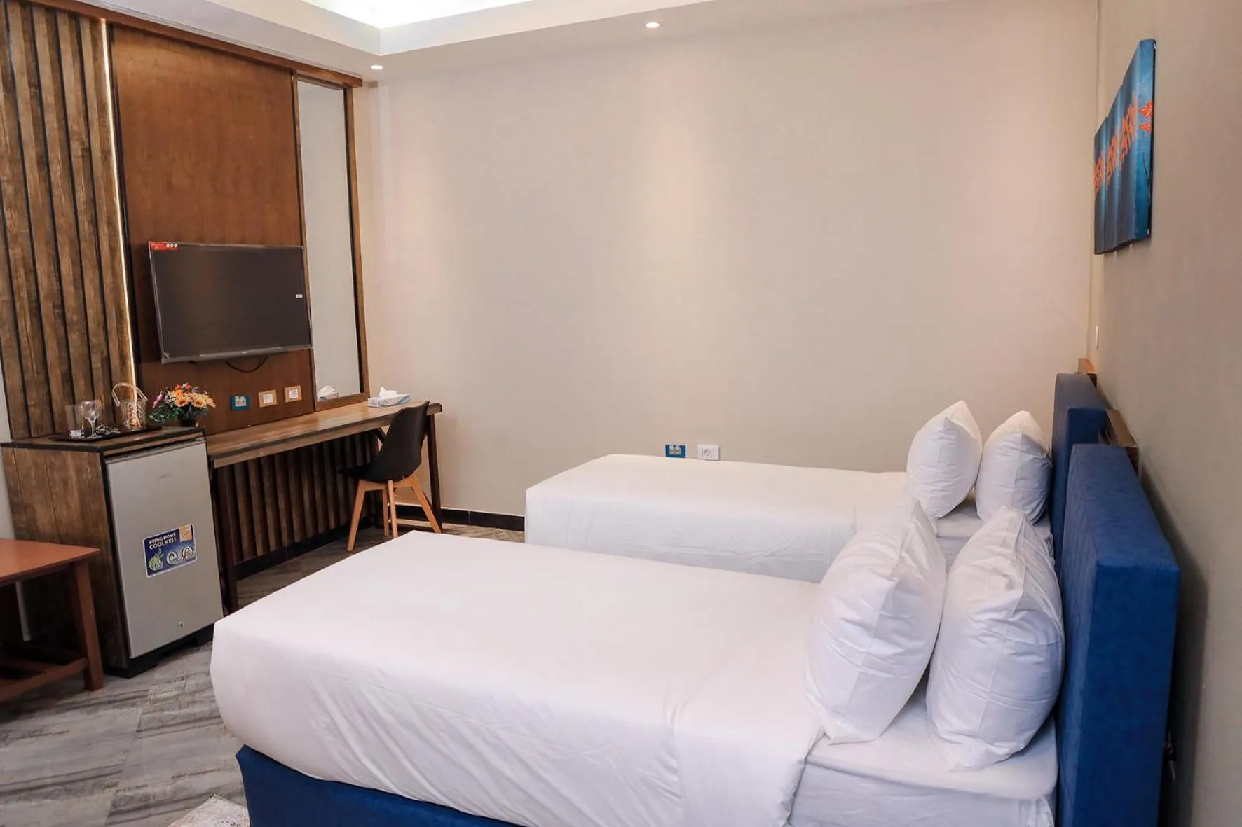 Bedroom, Bed in South Gate Hotel Apartment