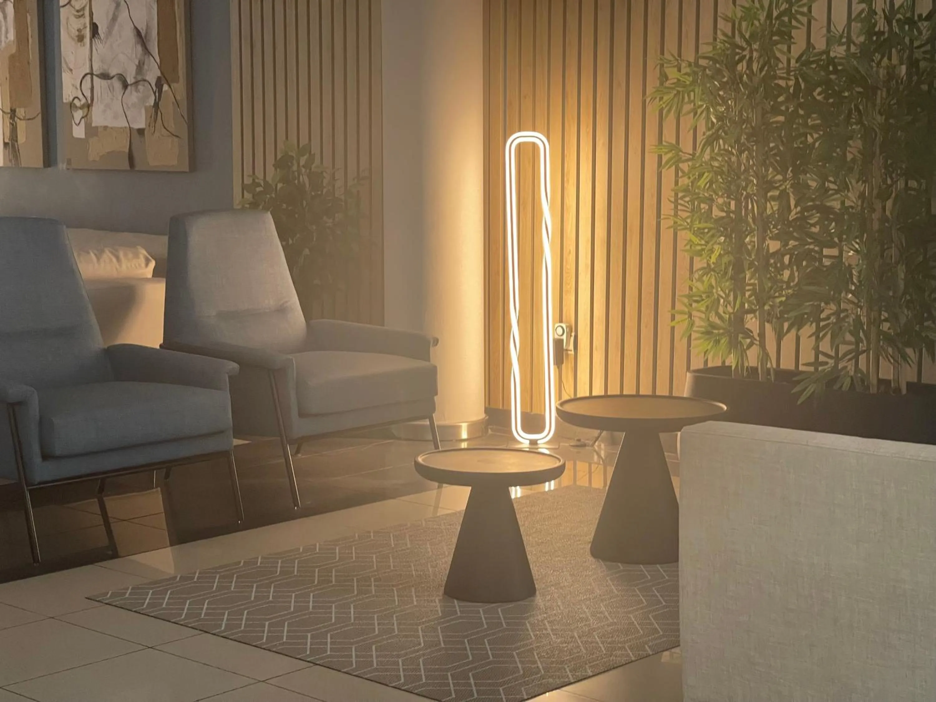 Living room in AGH Canet