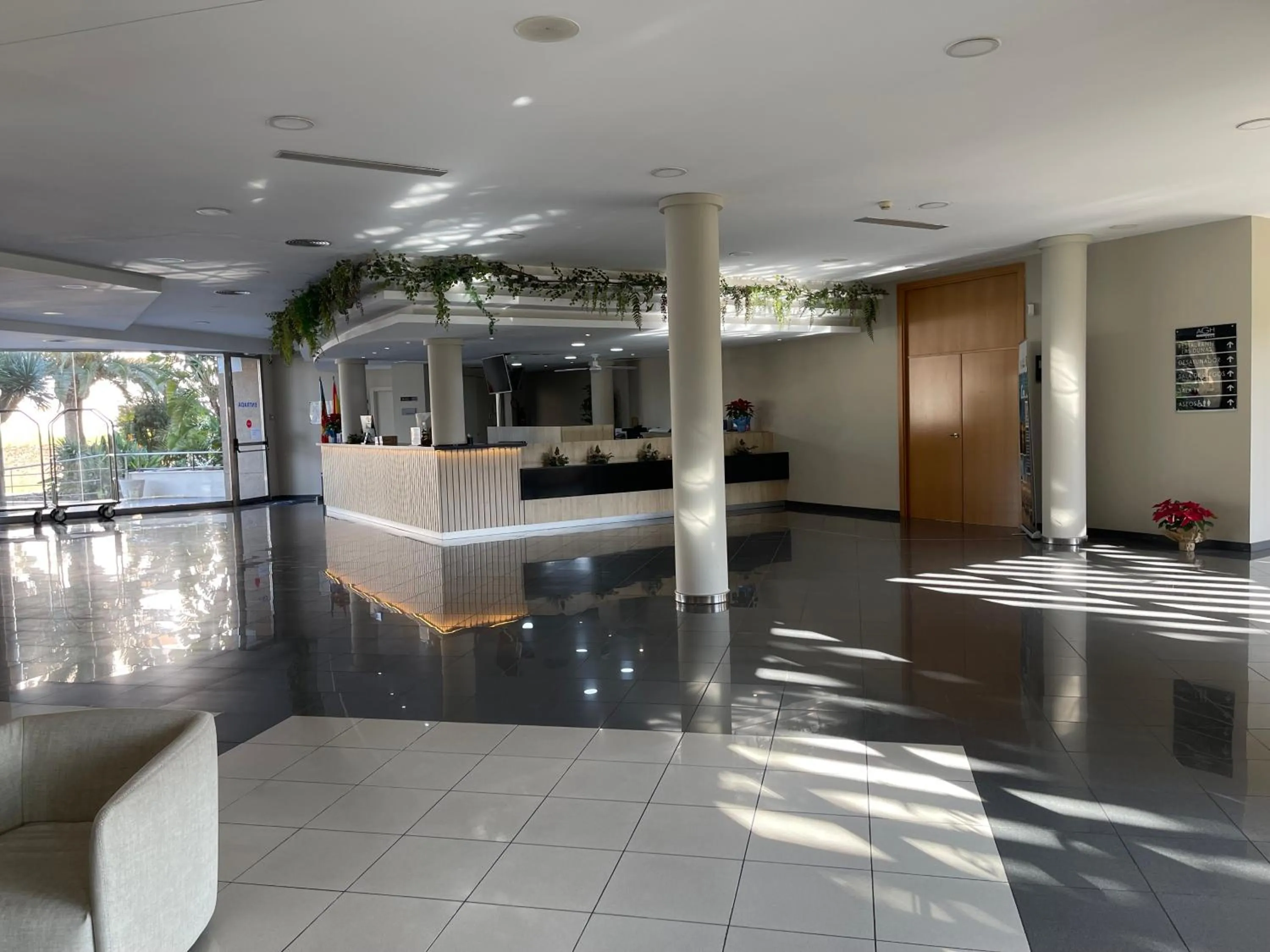 Living room in AGH Canet