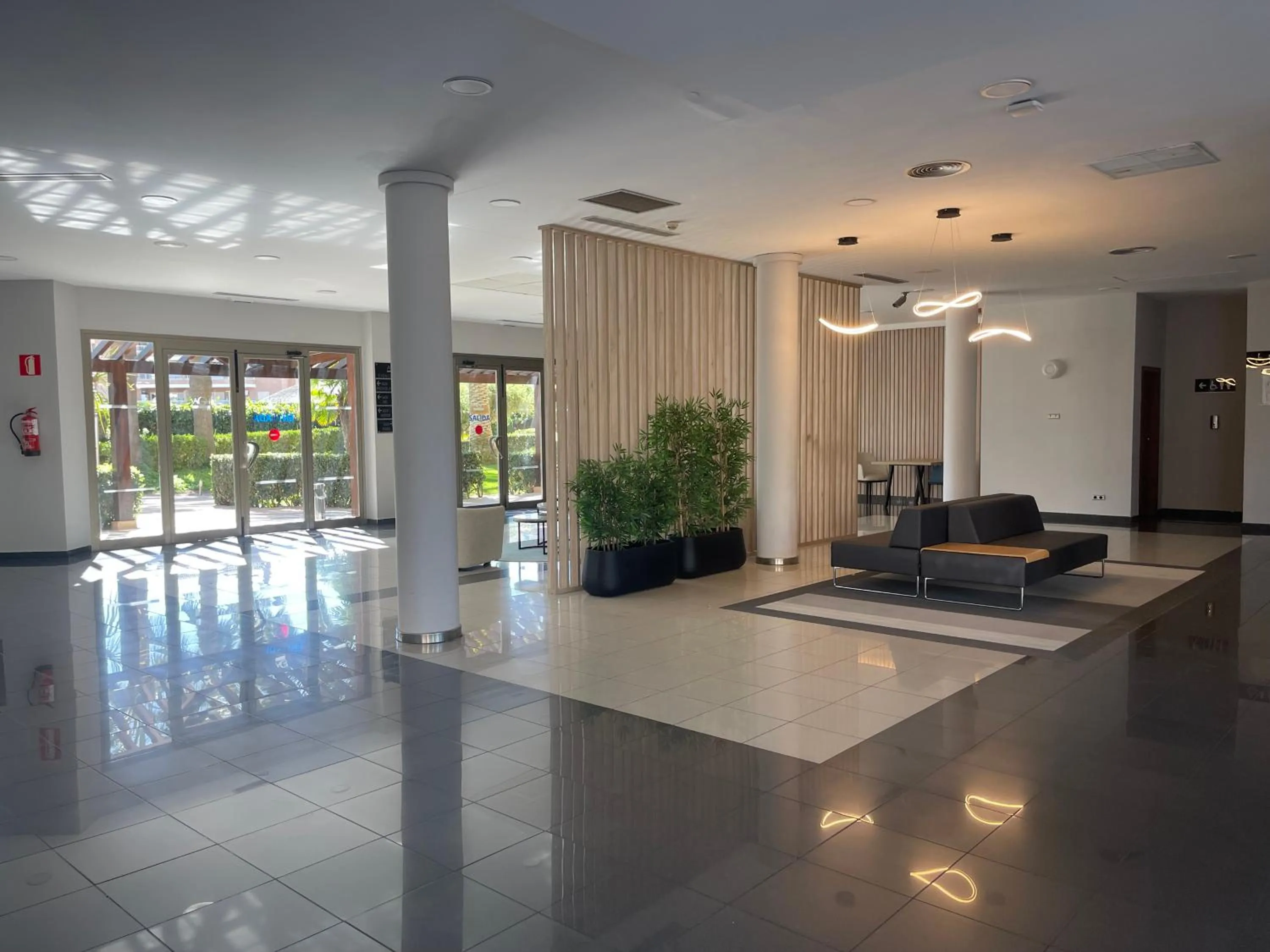 Living room in AGH Canet