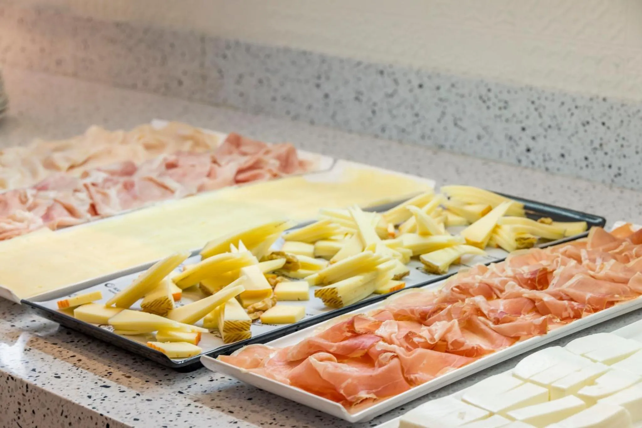 Buffet breakfast in Hotel Ilunion San Sebastián