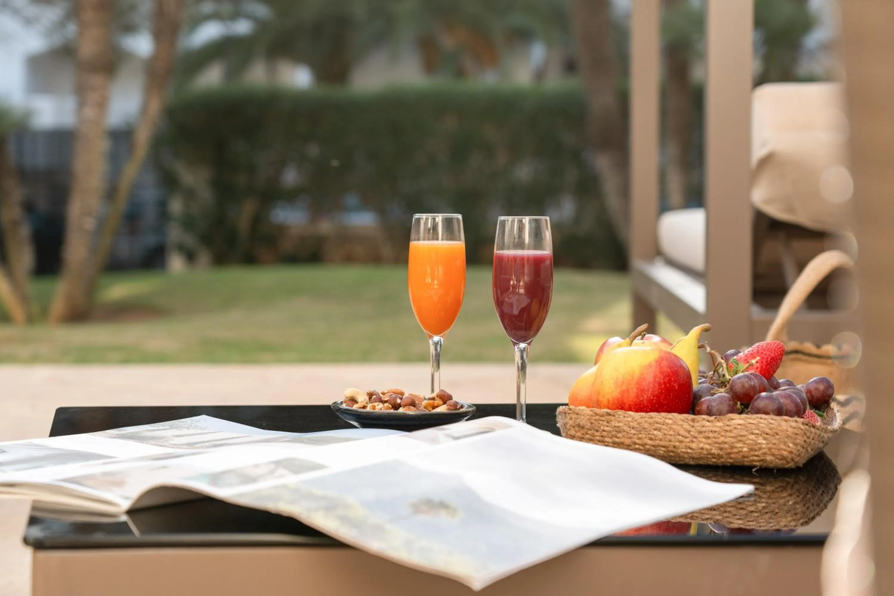 Food and drinks in Melia Cala d'Or Boutique Hotel