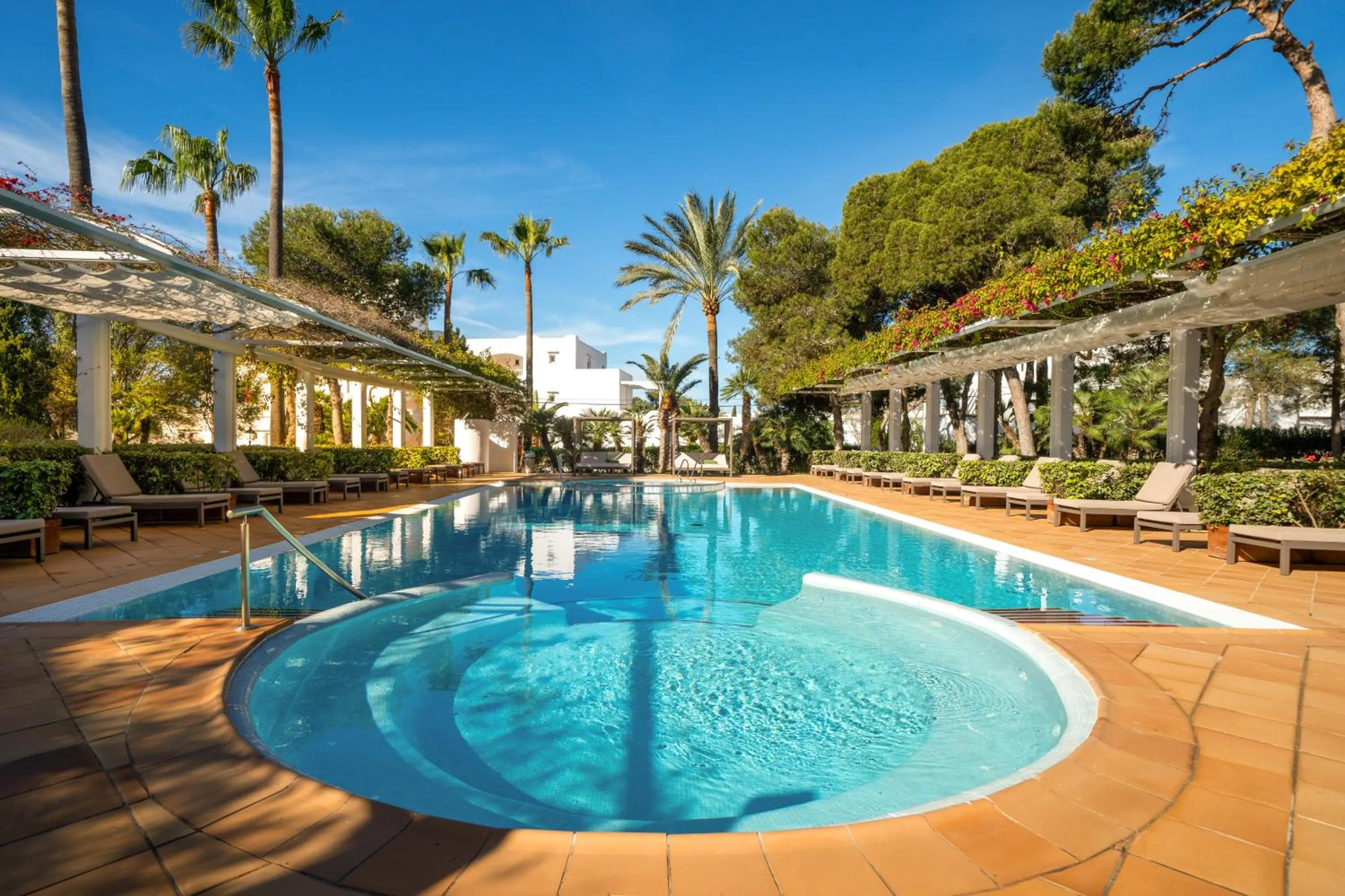 Pool view in Melia Cala d'Or Boutique Hotel