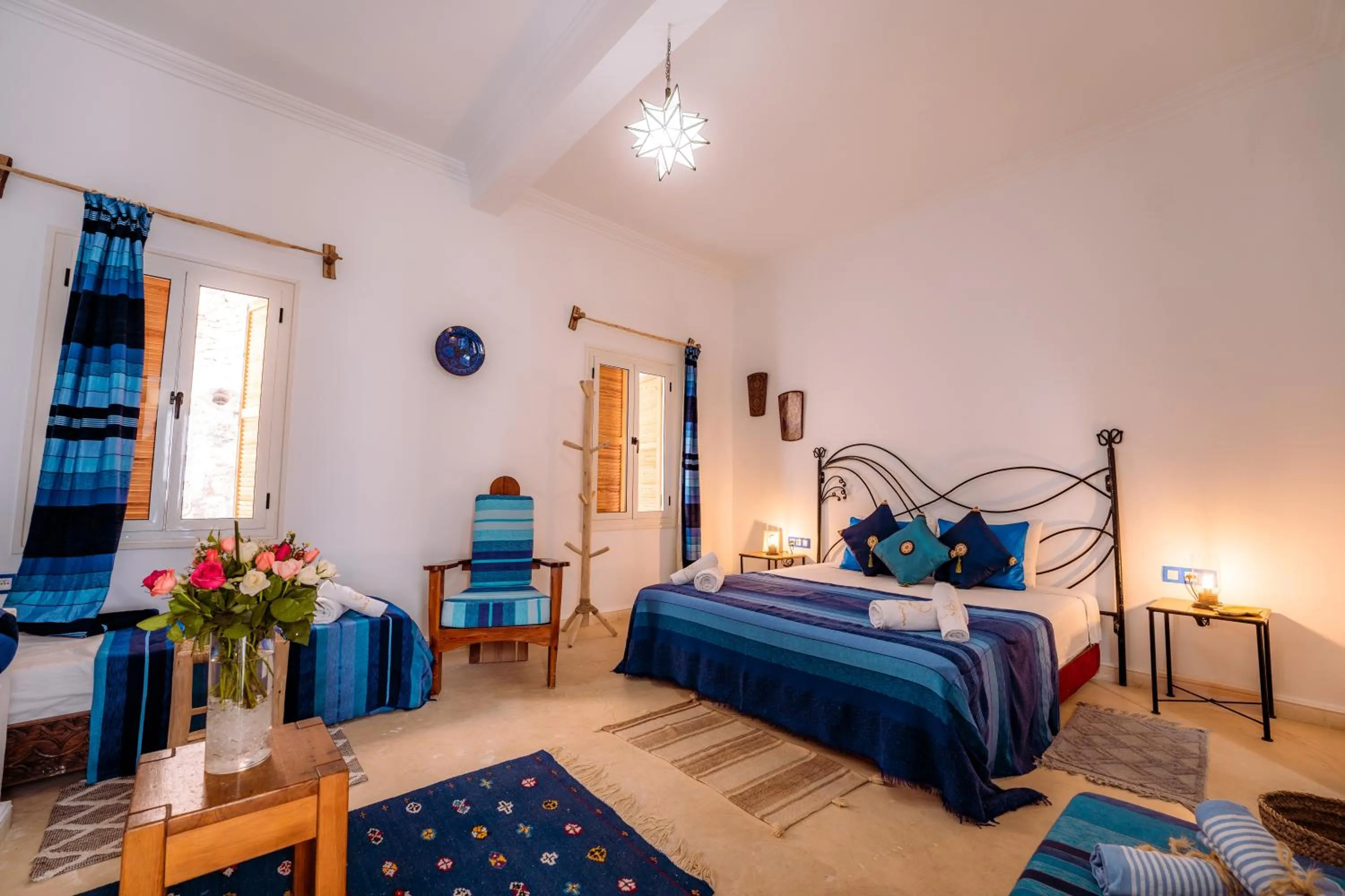 Photo of the whole room, Bed in RIAD AMANA