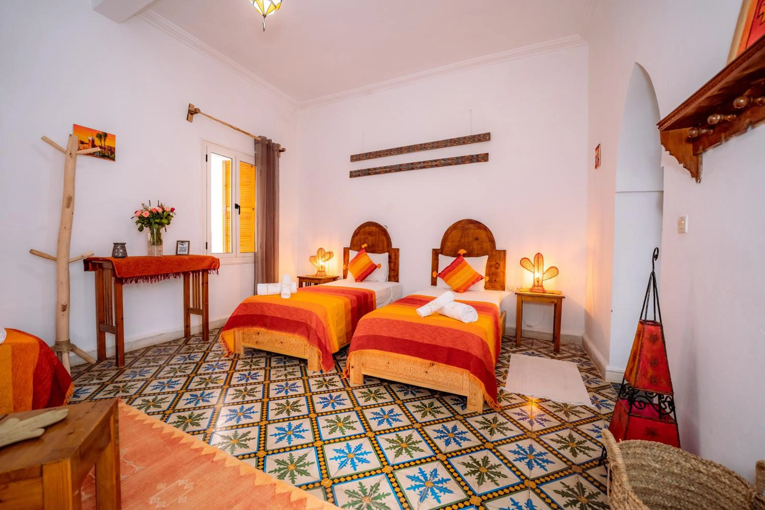 Photo of the whole room, Bed in RIAD AMANA