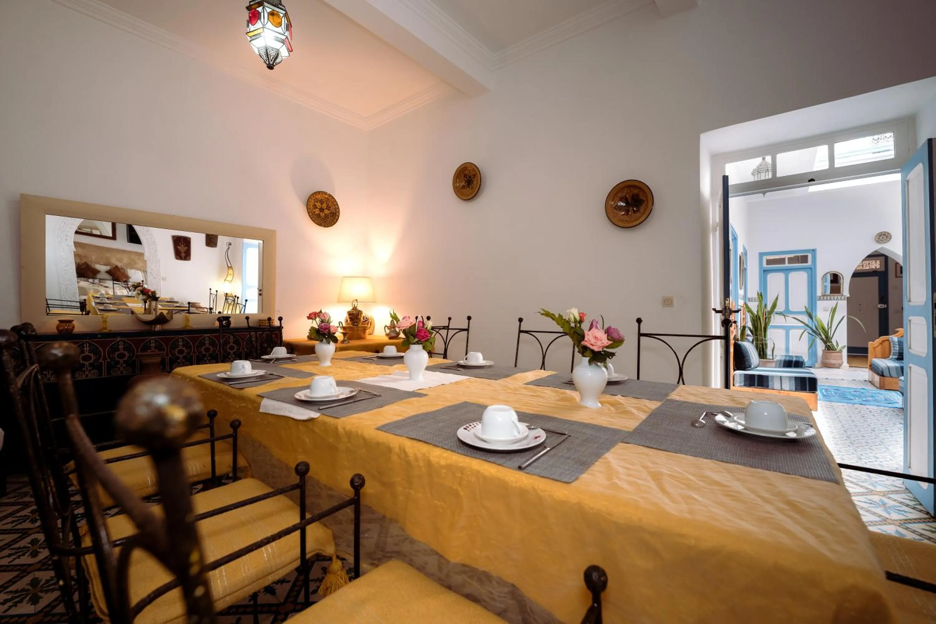 Dining area in RIAD AMANA