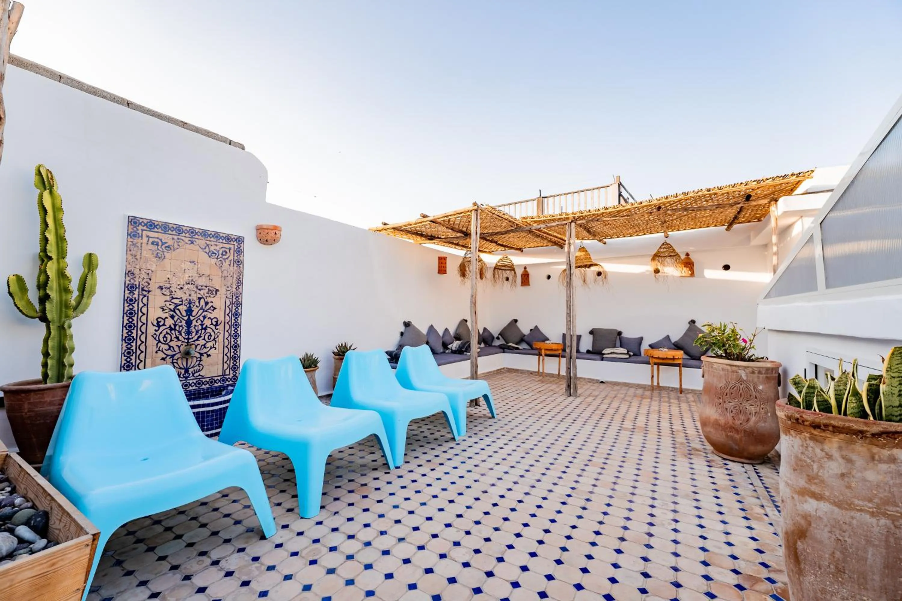 Balcony/Terrace in RIAD AMANA