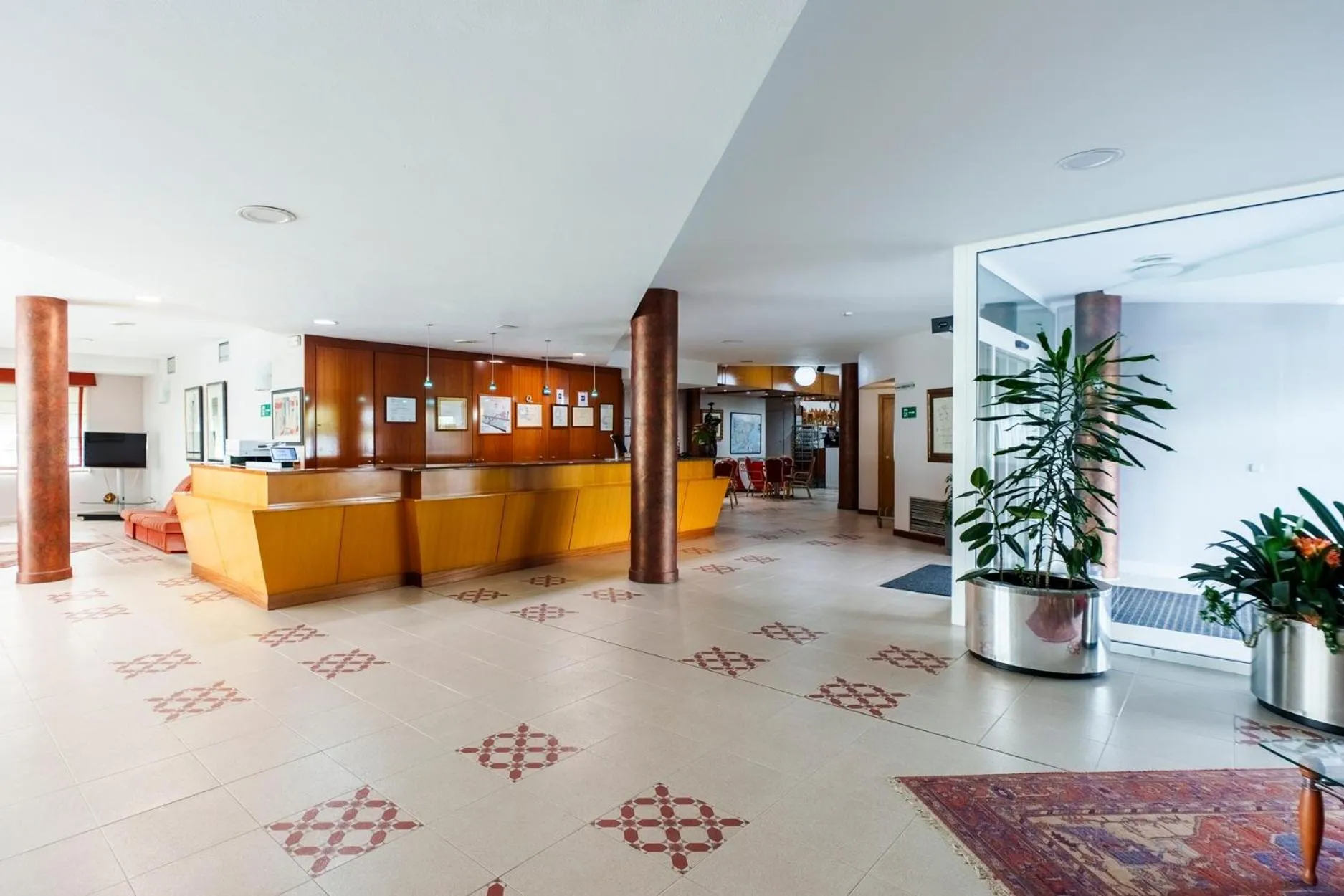 Lobby or reception in Hotel Rey Arturo Burgos