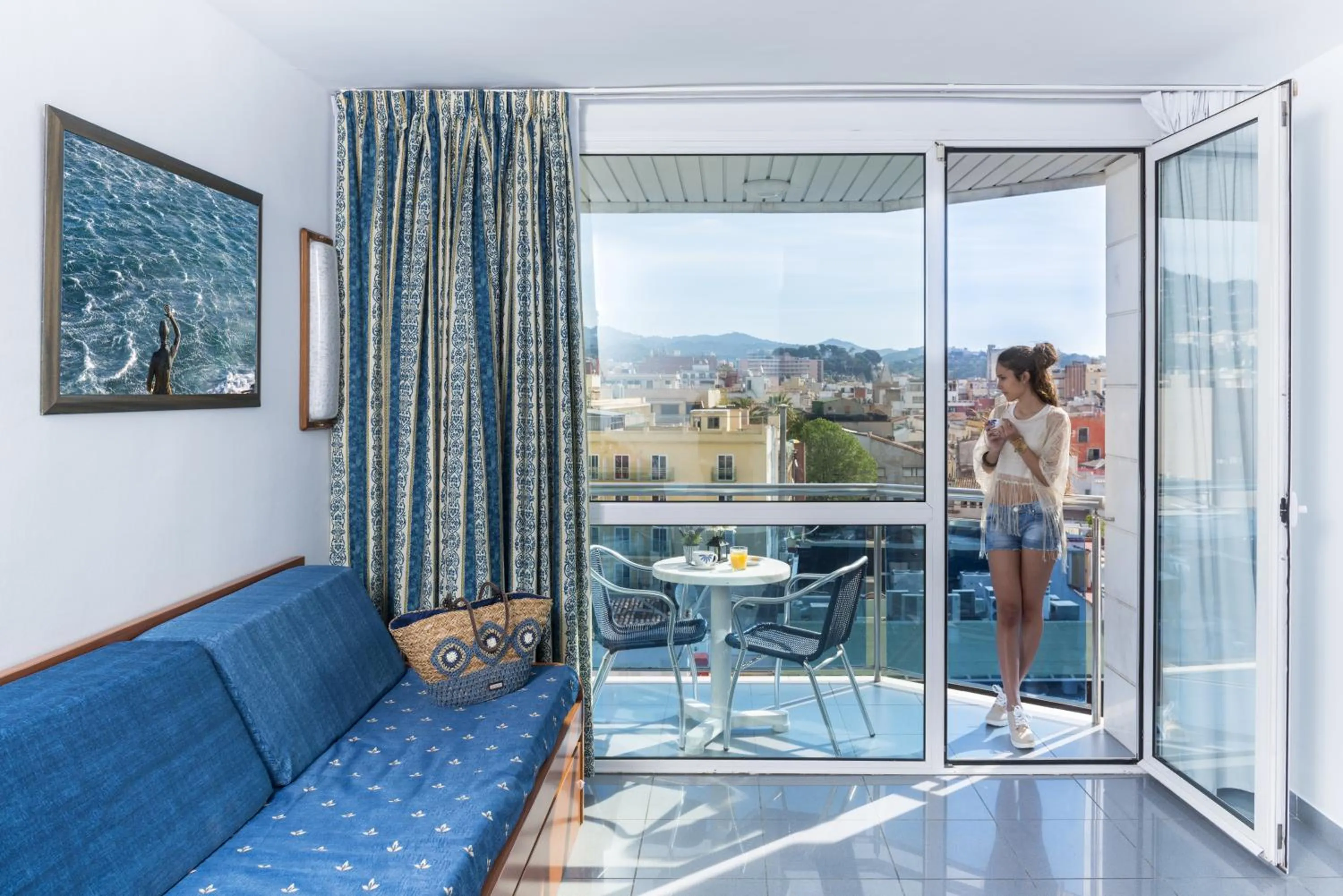 Balcony/Terrace in Apartaments Blau by Marsol