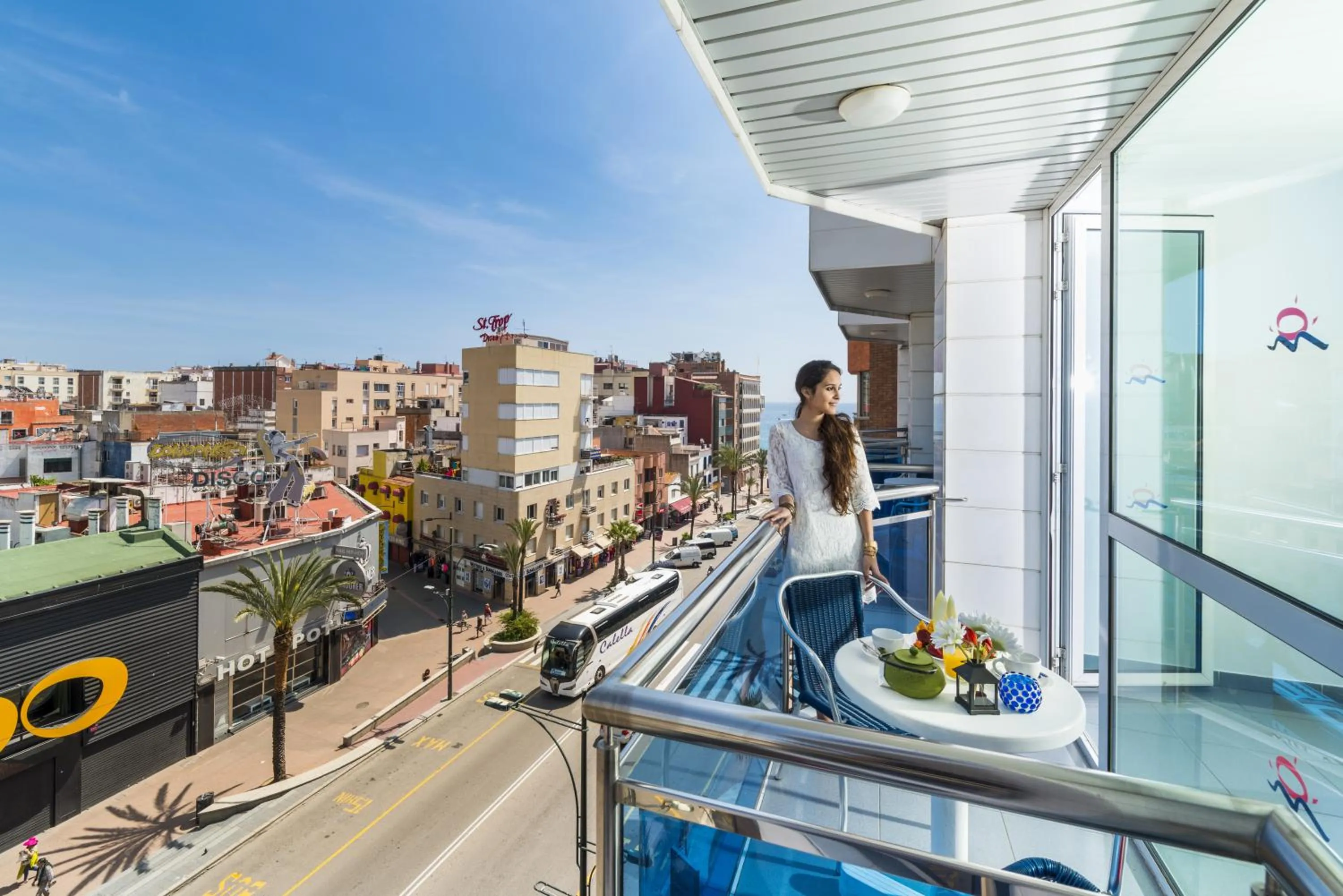Balcony/Terrace in Apartaments Blau by Marsol