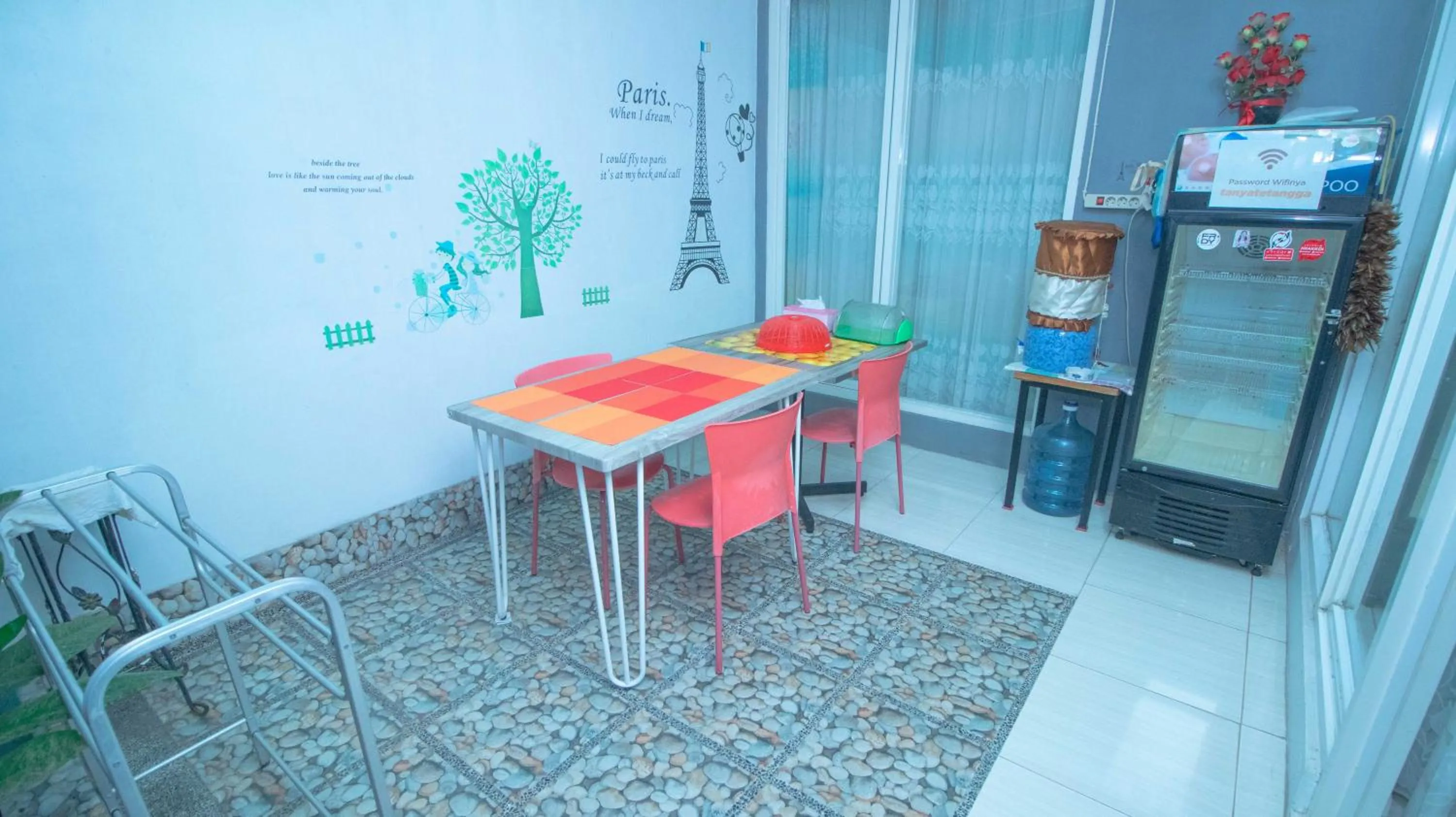 Dining area in Villa Shiny with Karaoke & Chill Spot