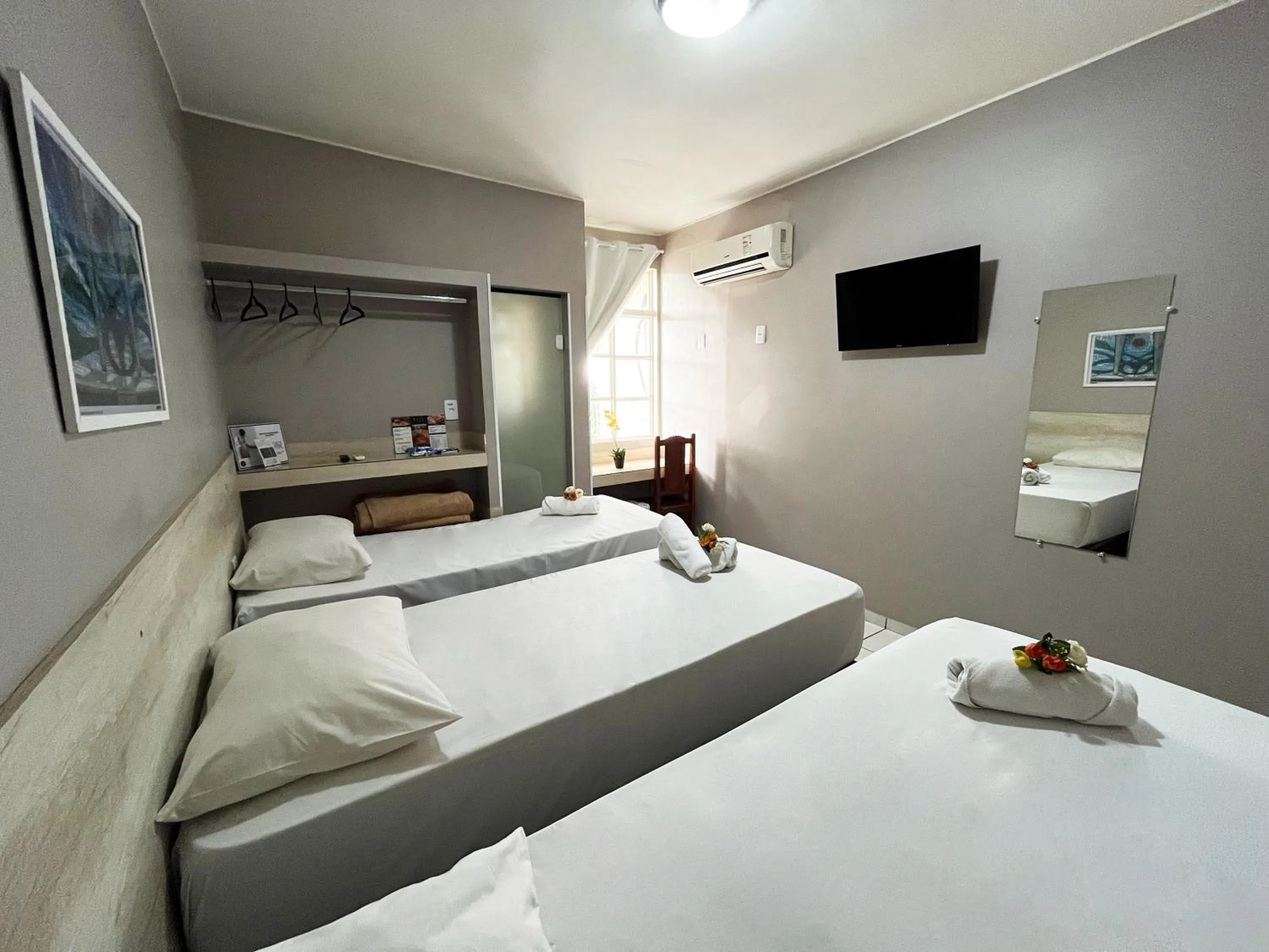 Bed in Europa Hotel Brasília by Bsb Inn