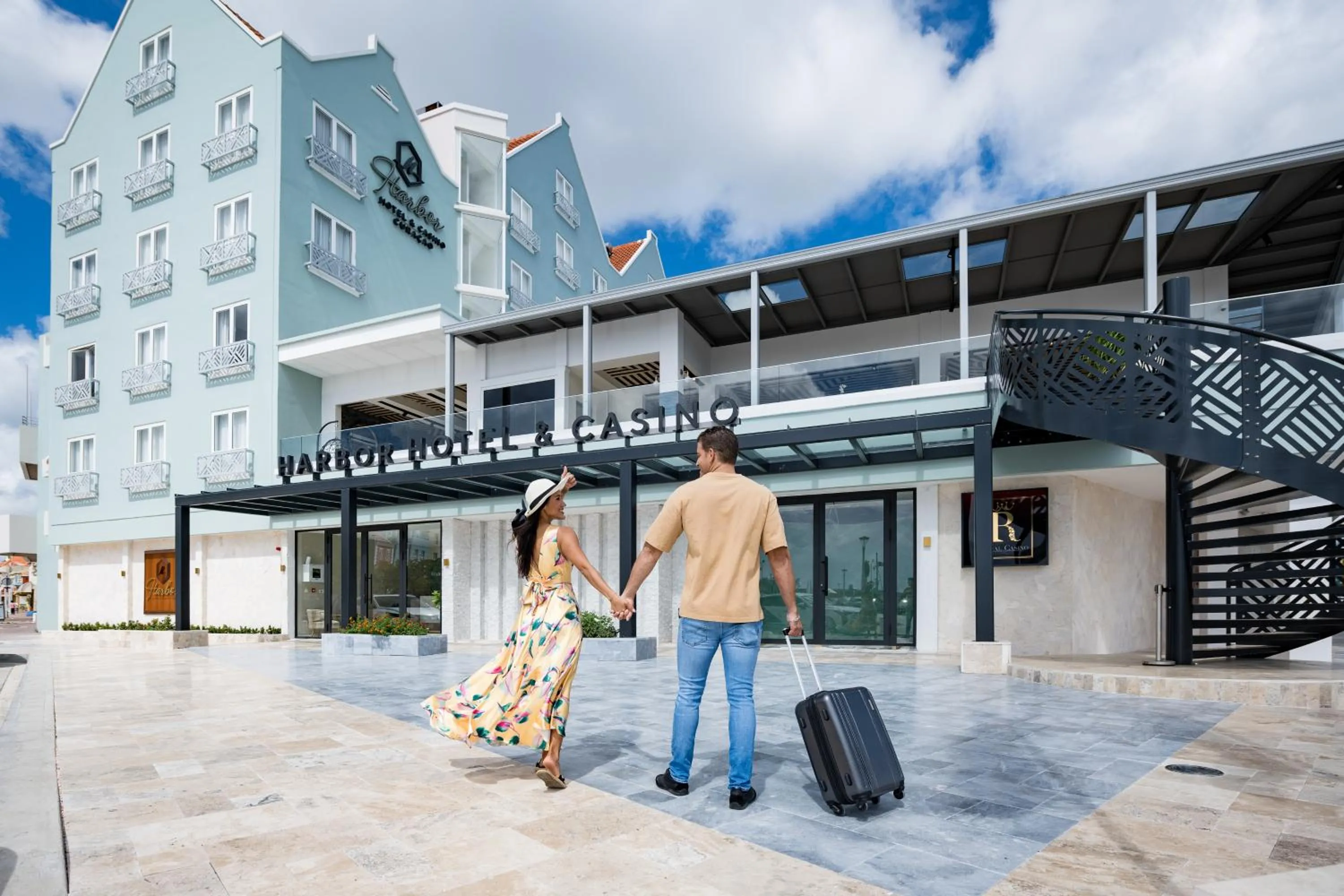 Property building in Harbor Hotel & Casino Curacao