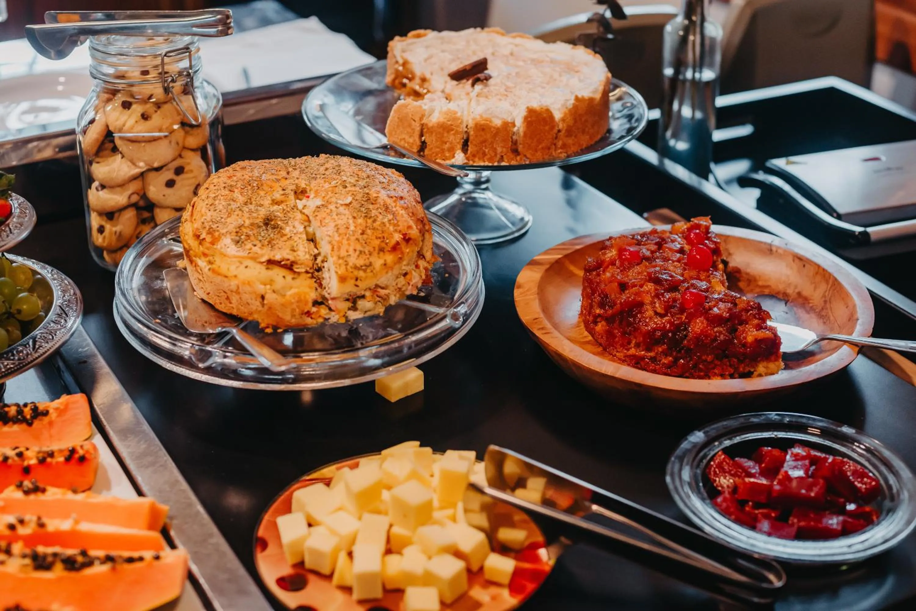 Buffet breakfast in WoodStone Hotel Fazenda